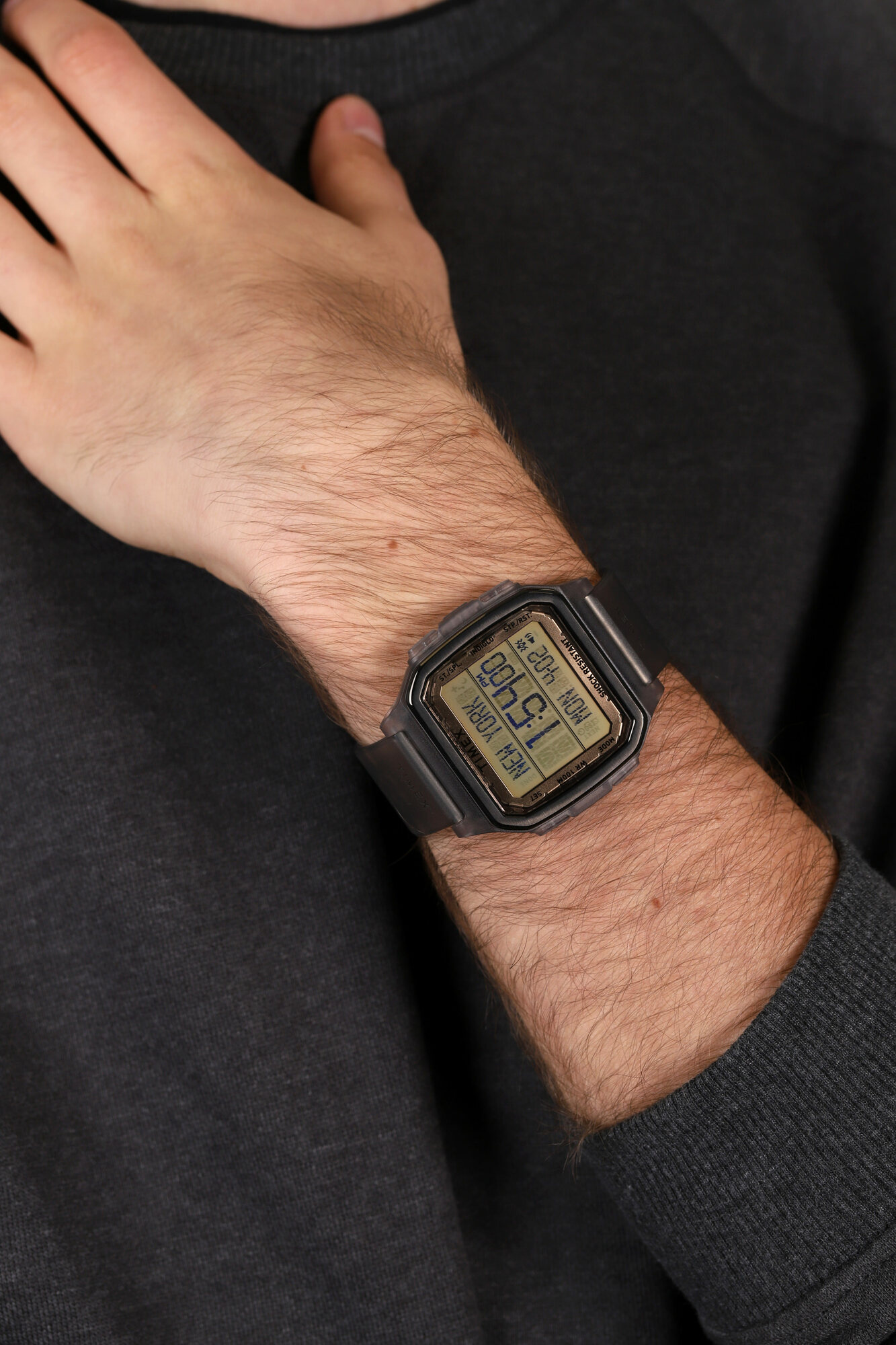zegarek Timex TW2U56400 szary Command - miniatura 3