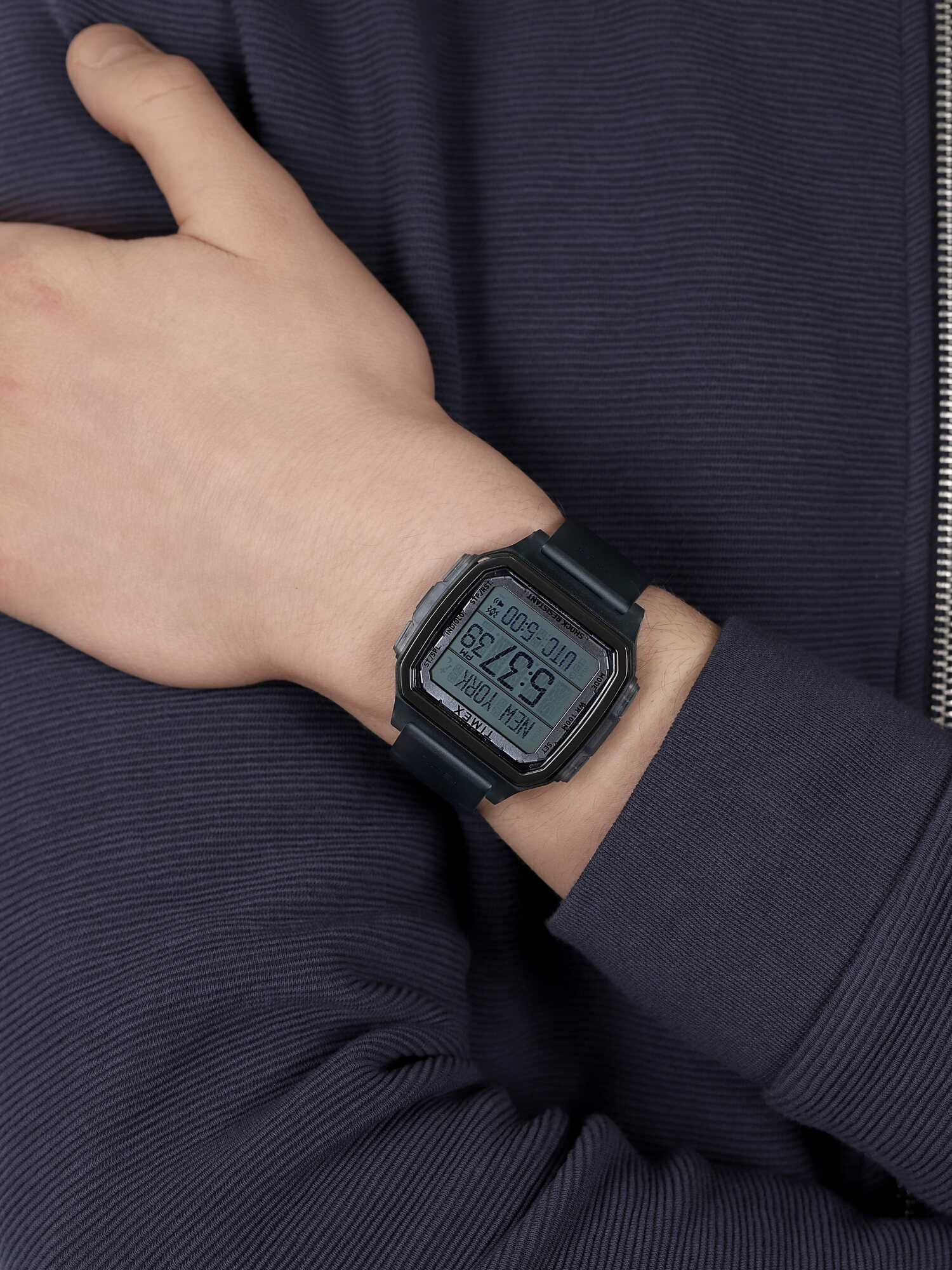 zegarek Timex TW2U56500 niebieski Command - miniatura 3