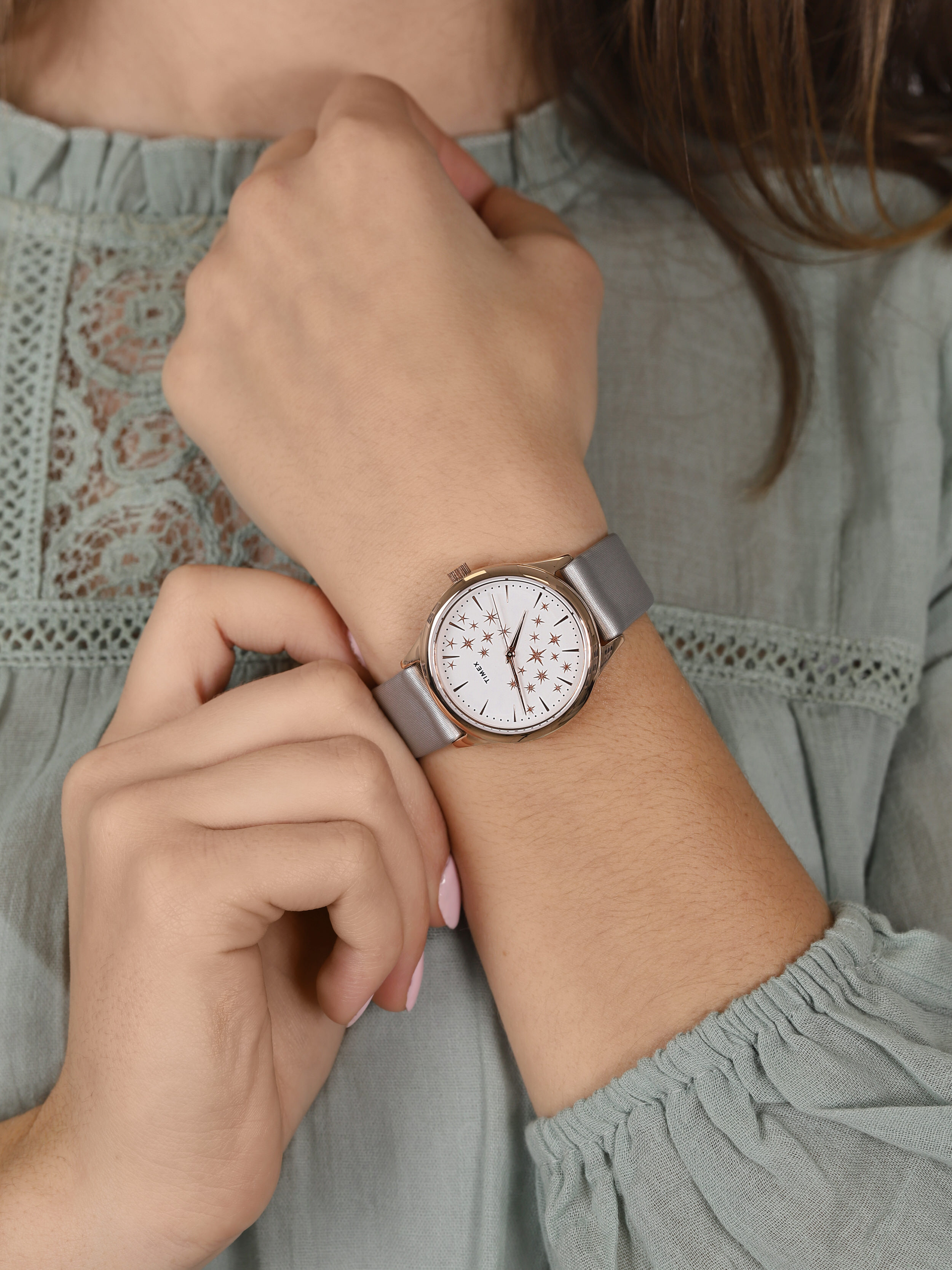 zegarek Timex TW2U57200 kwarcowy damski Starstruck Starstruck 32mm - miniatura 3