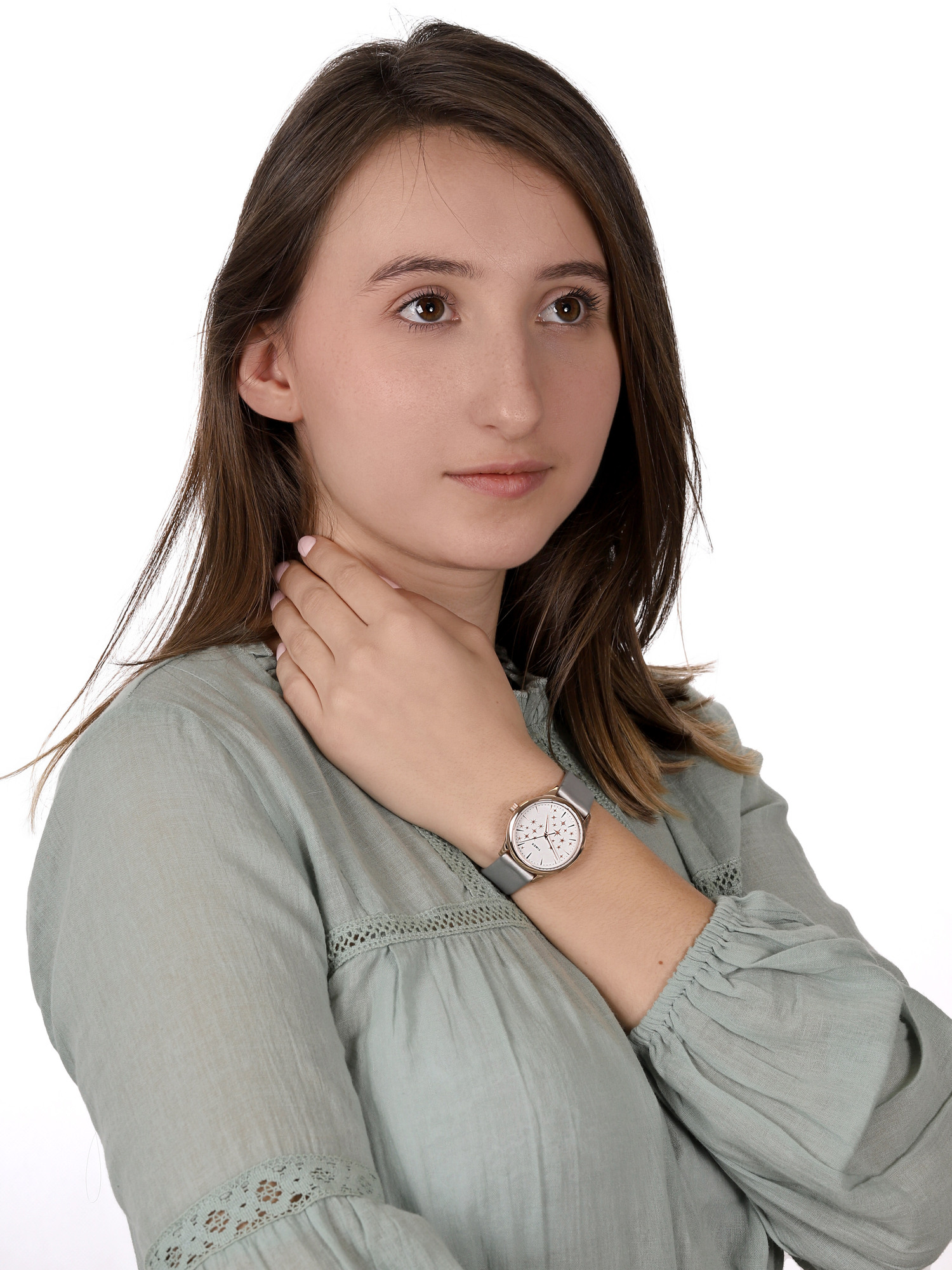 zegarek Timex TW2U57200 różowe złoto Starstruck - miniatura 2