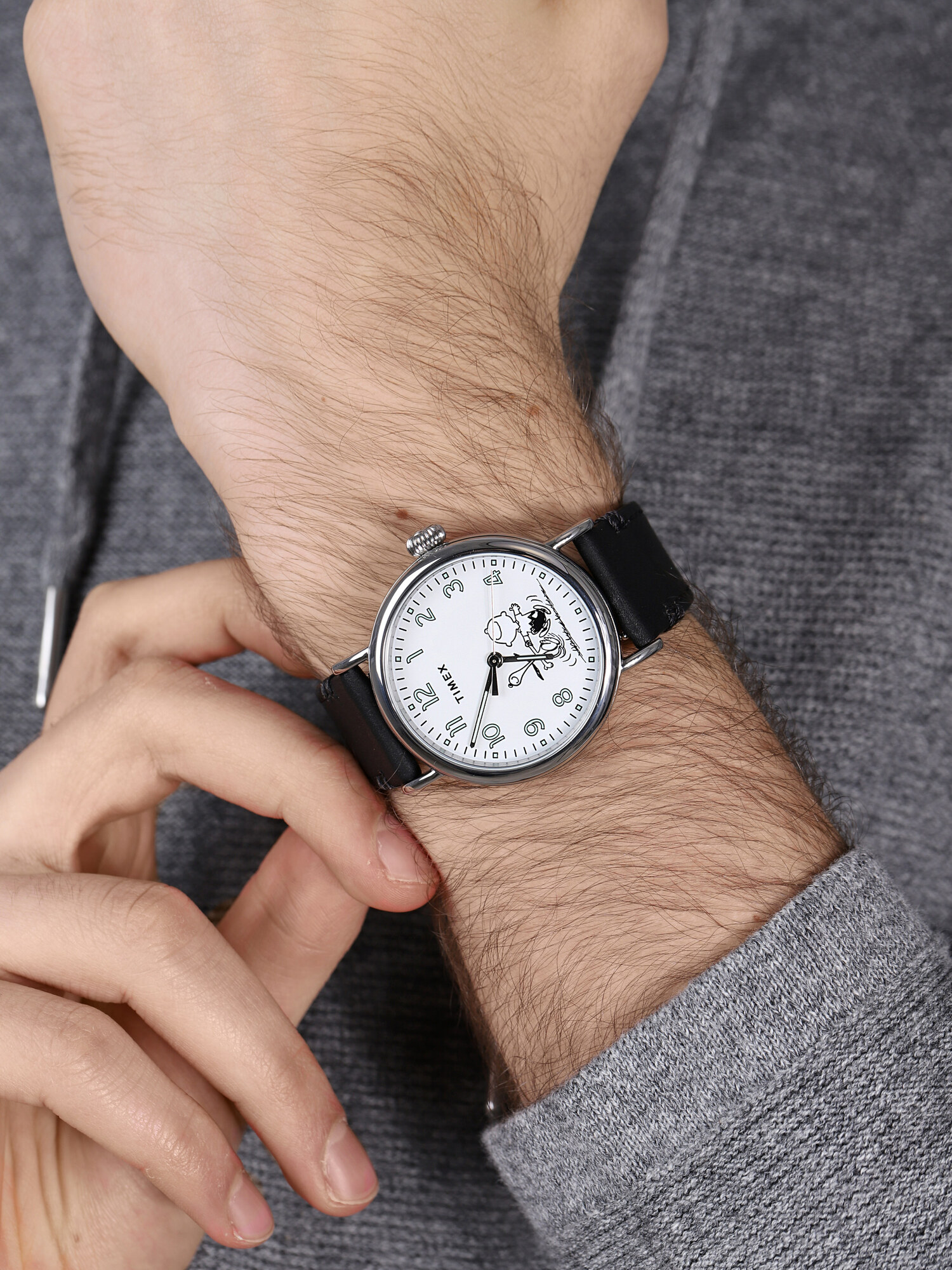 zegarek Timex TW2U71100 srebrny Marlin - miniatura 3