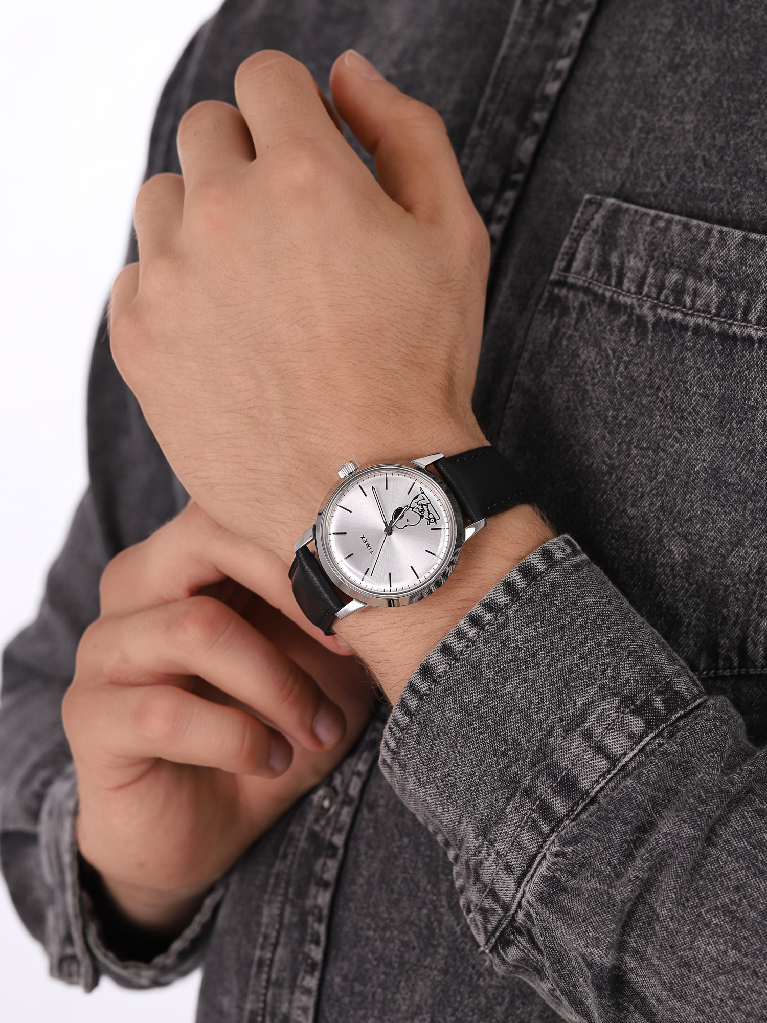 zegarek Timex TW2U71200 srebrny Marlin - miniatura 3