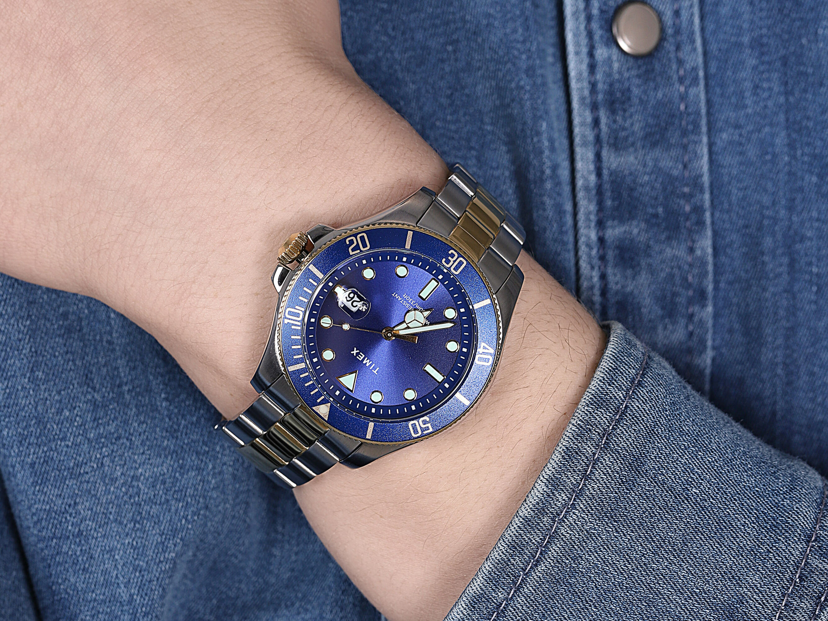 zegarek Timex TW2U71800 kwarcowy męski Harborside Harborside
