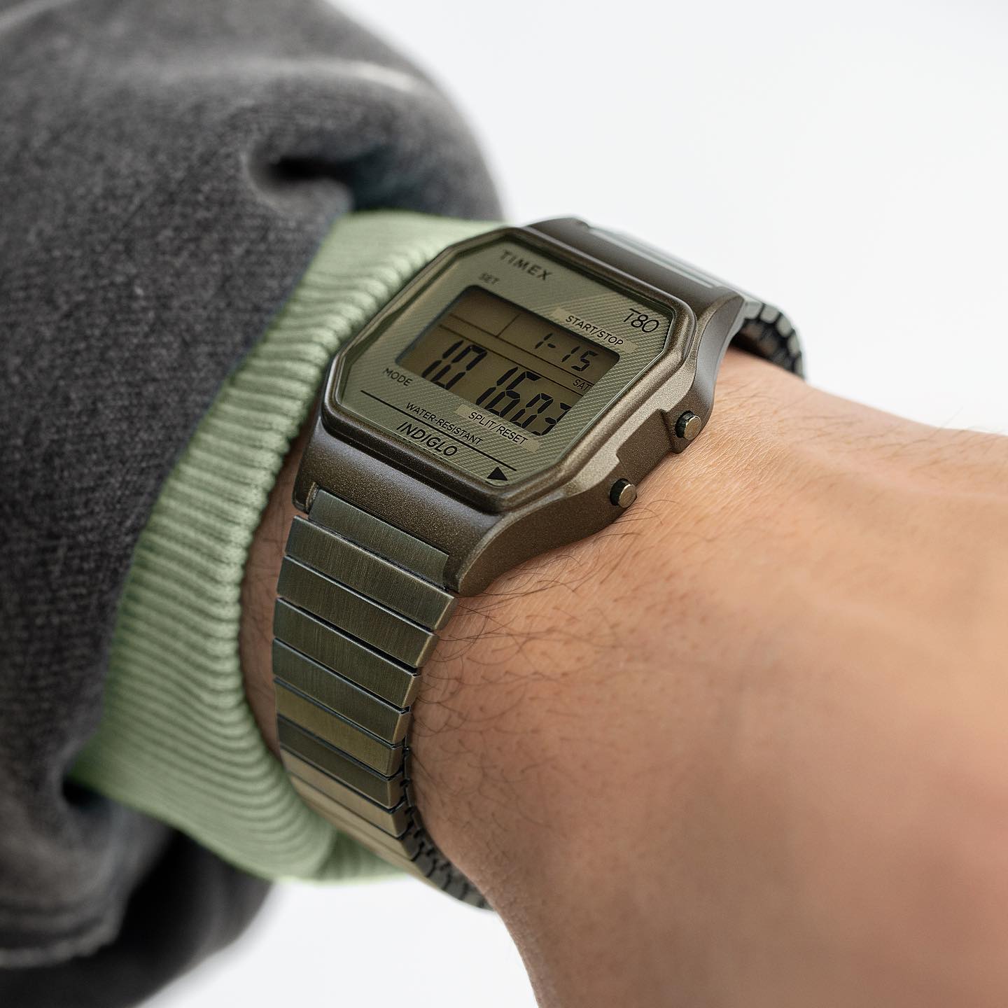 zegarek Timex TW2U94000 kwarcowy damski T80 T80 34mm - miniatura 6