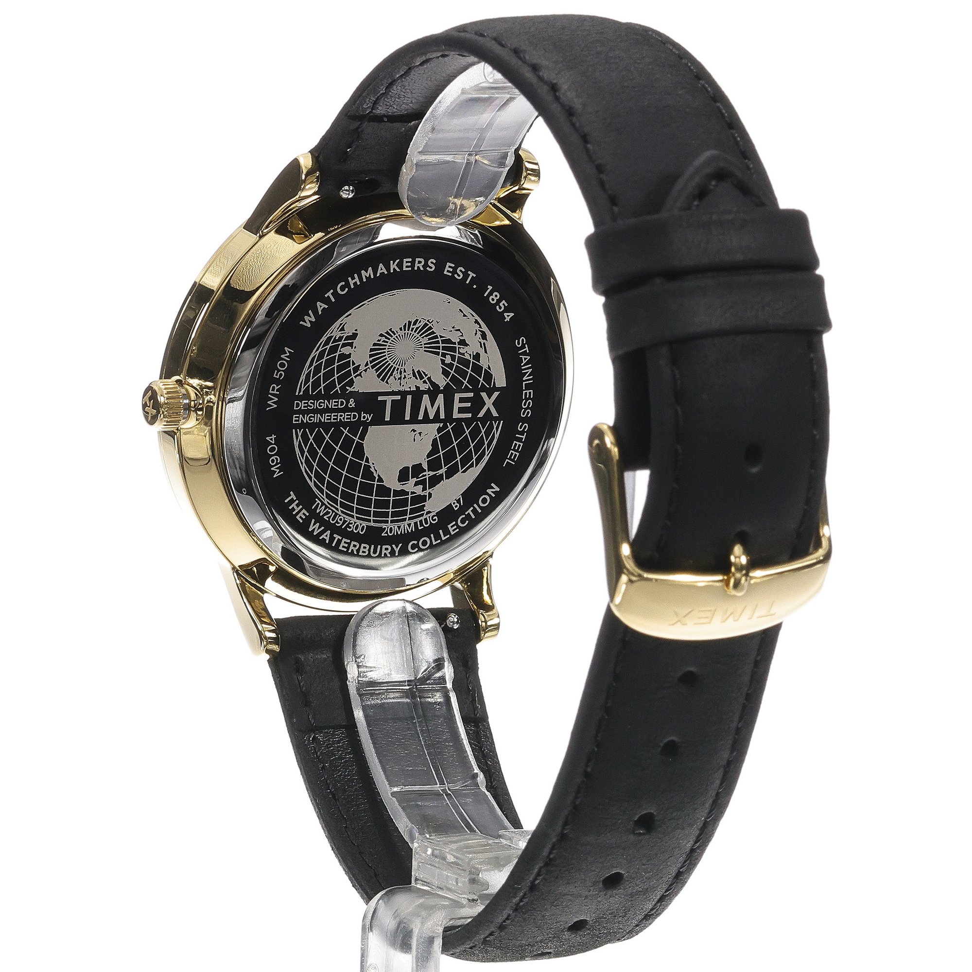 zegarek Timex TW2U97300 złoty Waterbury - miniatura 4