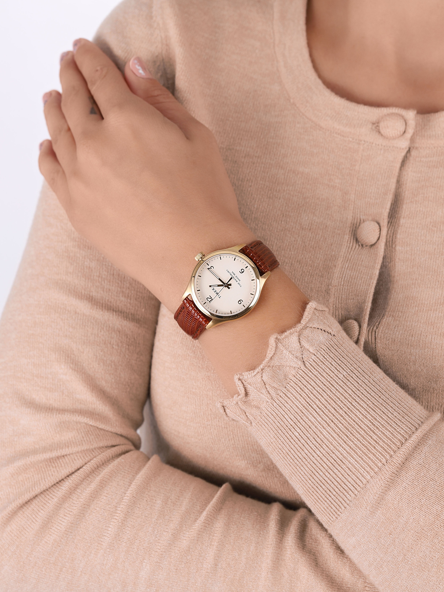 zegarek Timex TW2U97800 kwarcowy damski Waterbury Waterbury 34mm - miniatura 4