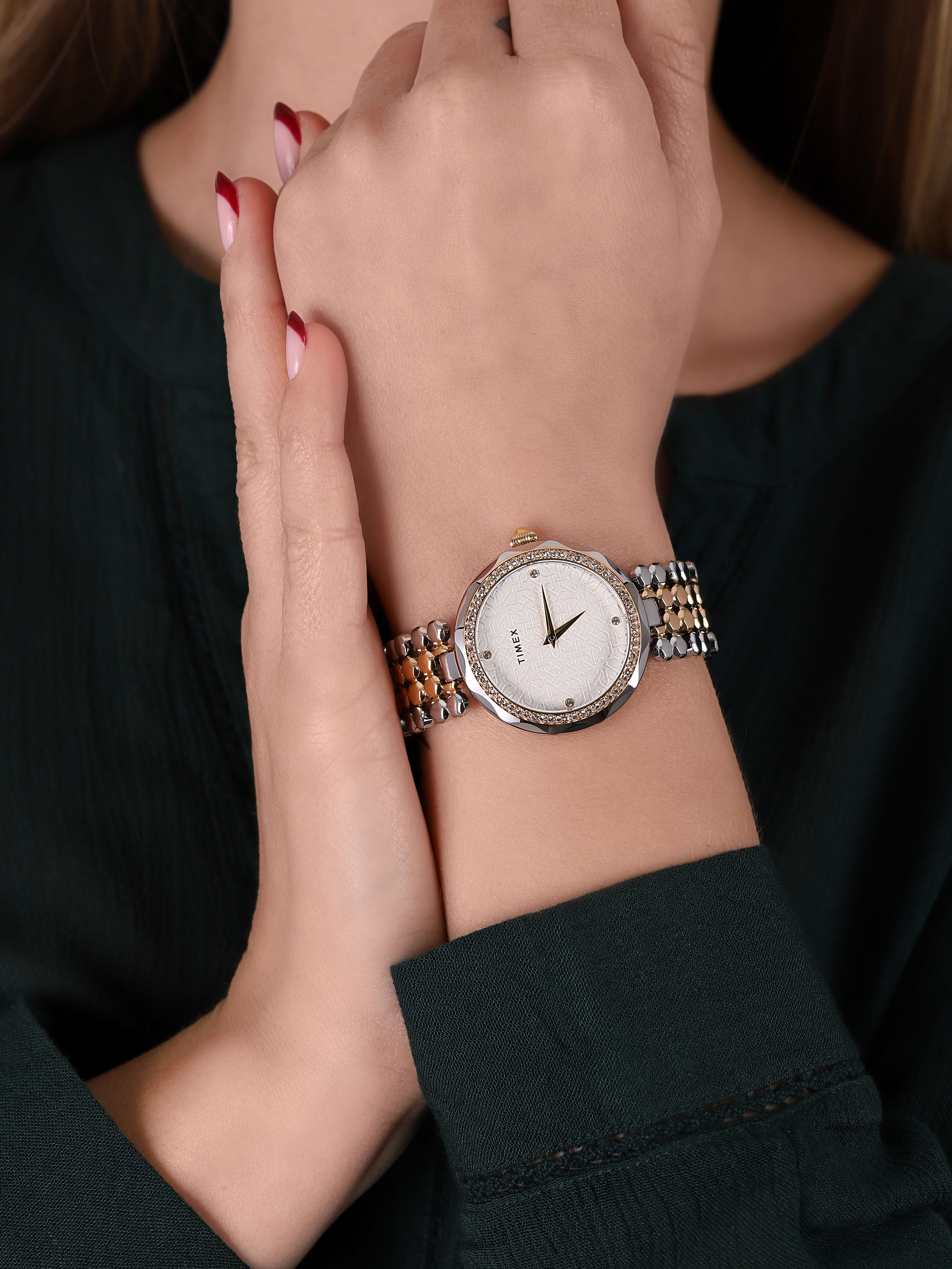 zegarek Timex TW2V02700 srebrny City - miniatura 3