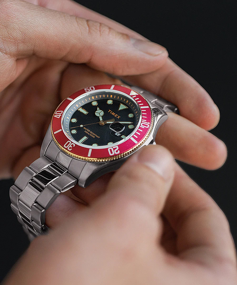 zegarek Timex TW2V27400 srebrny Harborside - miniatura 7