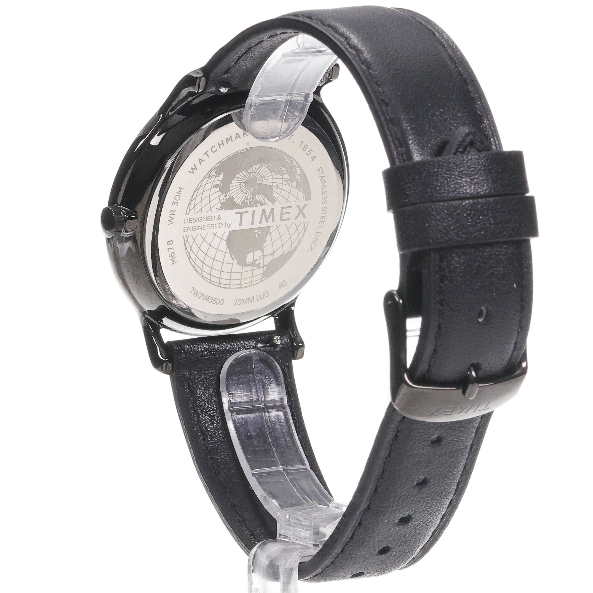 zegarek Timex TW2V43600 czarny City - miniatura 4