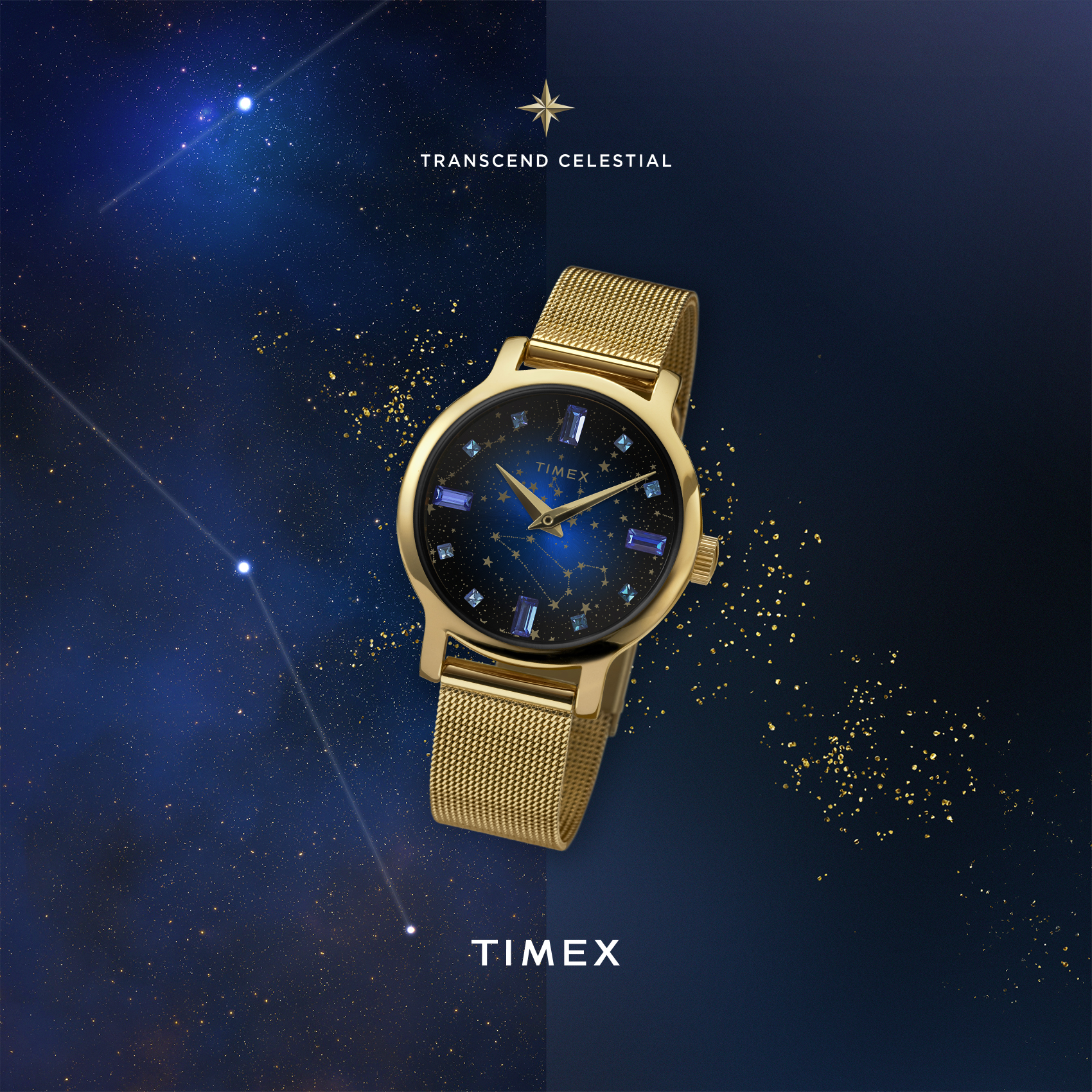 zegarek Timex TW2V51900 kwarcowy damski Transcend Transcend Celestial