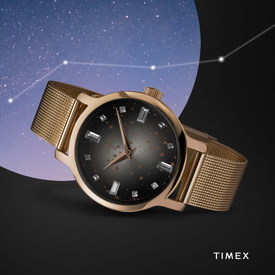 zegarek Timex TW2V52100 różowe złoto Transcend