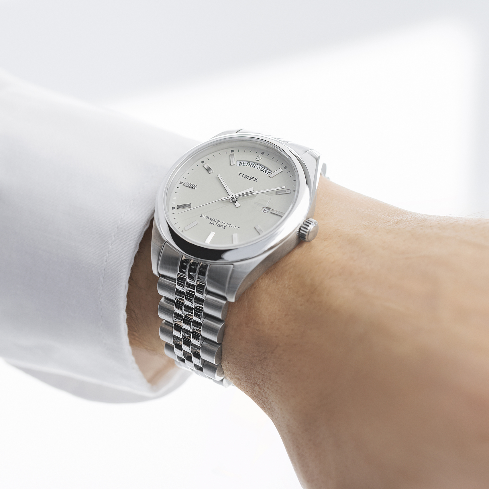 zegarek Timex TW2V67900 srebrny Legacy