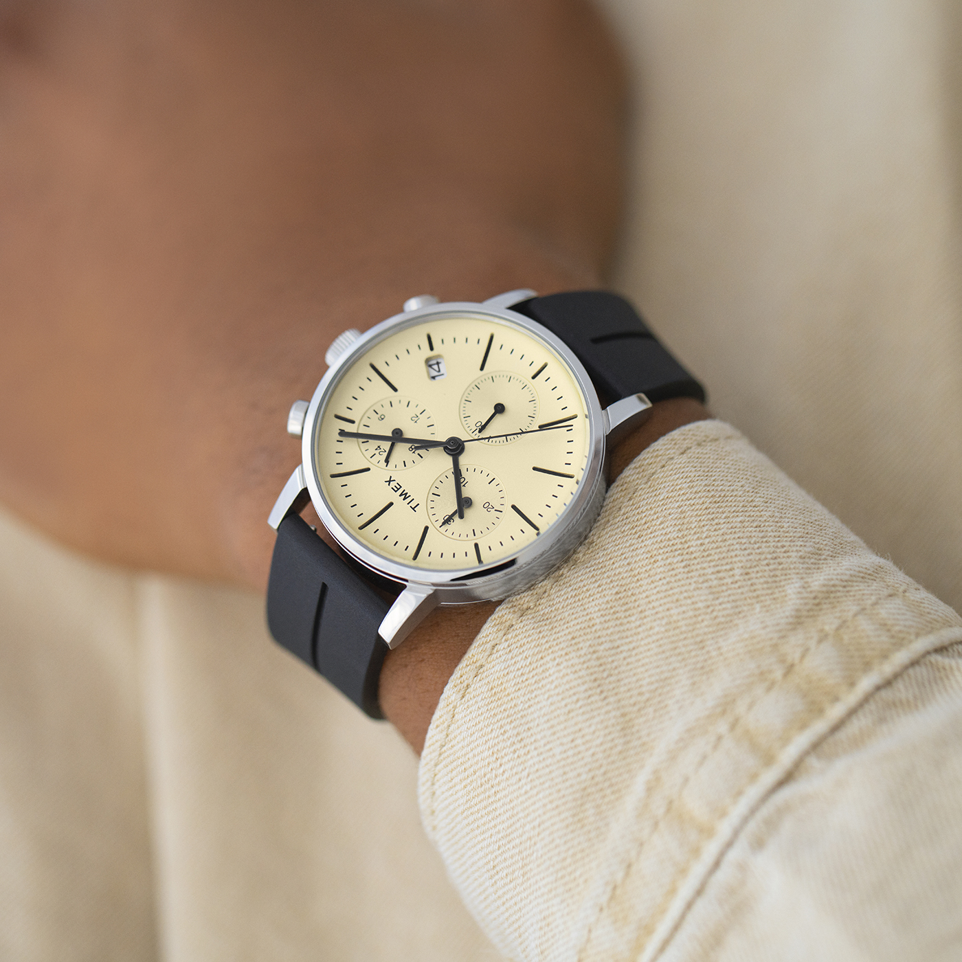 zegarek Timex TW2V70500 srebrny Midtown - miniatura 7
