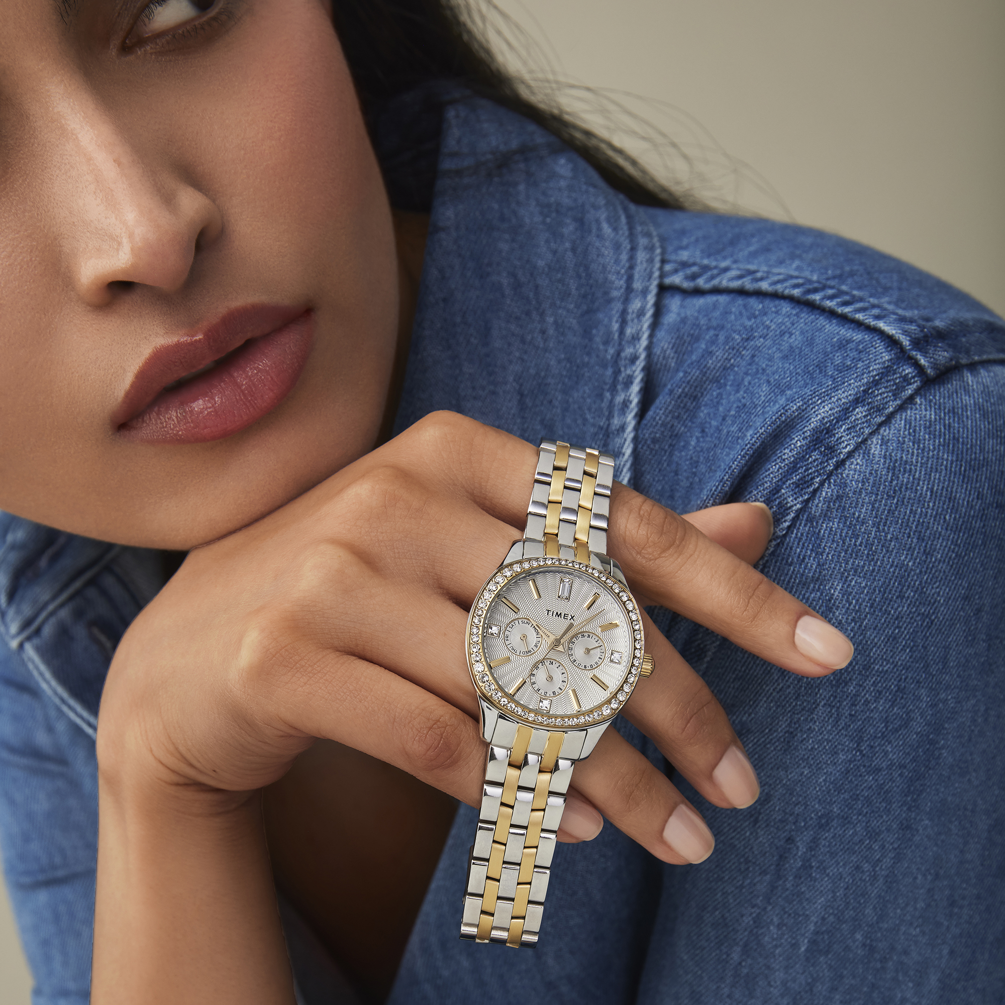 zegarek Timex TW2W17900 kwarcowy damski Ariana Ariana Multifunction - miniatura 6