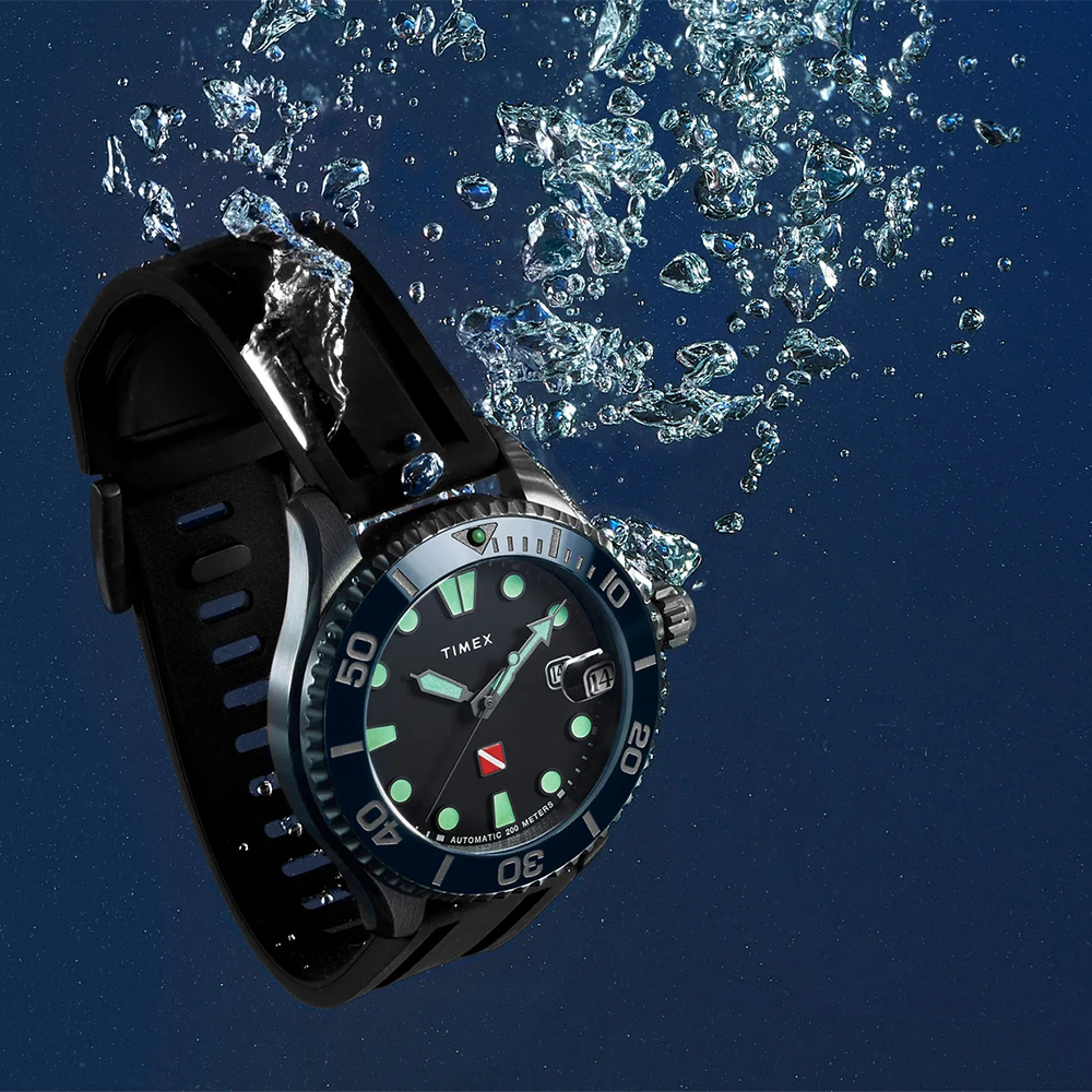 zegarek Timex TW2W21100 szary Atlantis - miniatura 7