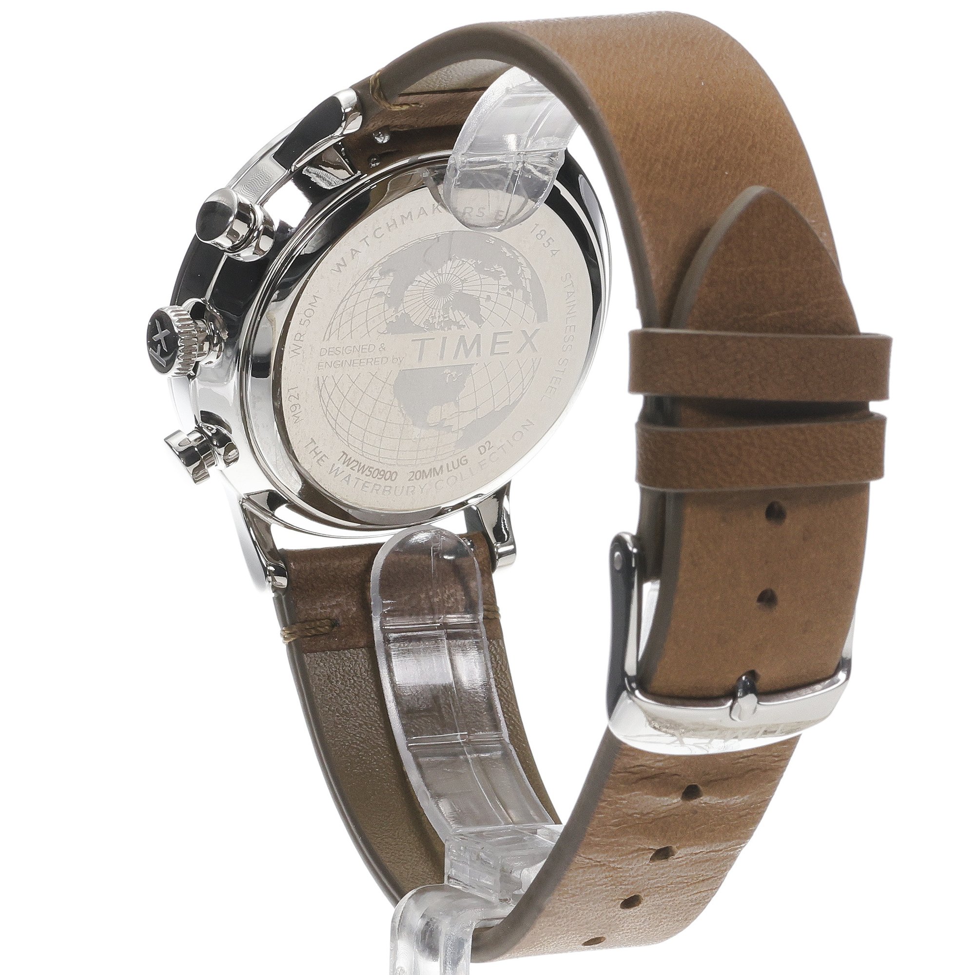 zegarek Timex TW2W50900 srebrny Waterbury - miniatura 4