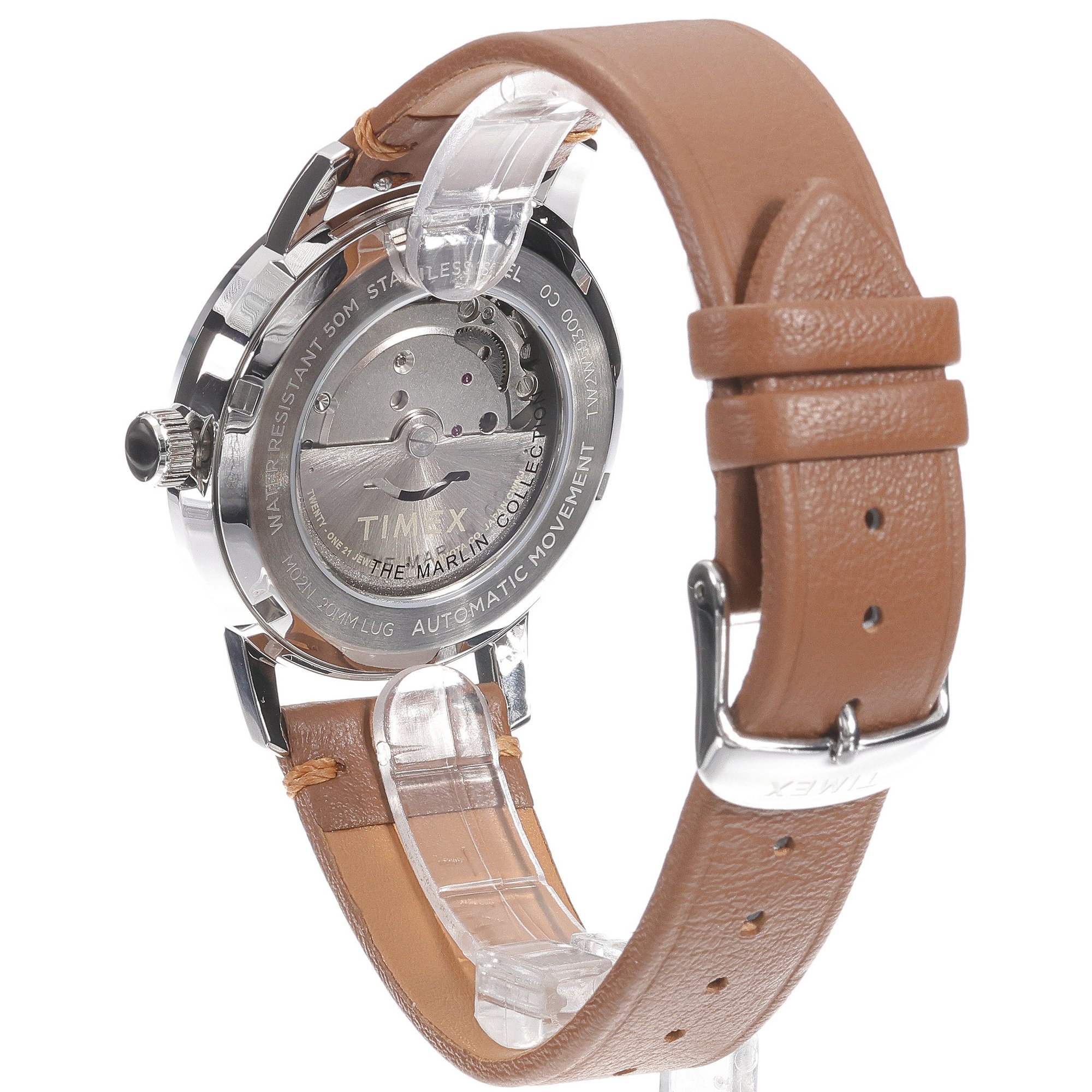 zegarek Timex TW2W59300 Marlin Automatic Marlin akrylowe - miniatura 4