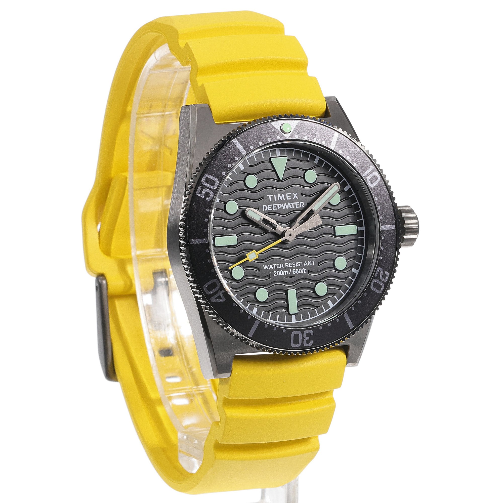 zegarek Timex TW2W74800 Deepwater Reef Yellow 40mm Deepwater szafirowe - miniatura 11