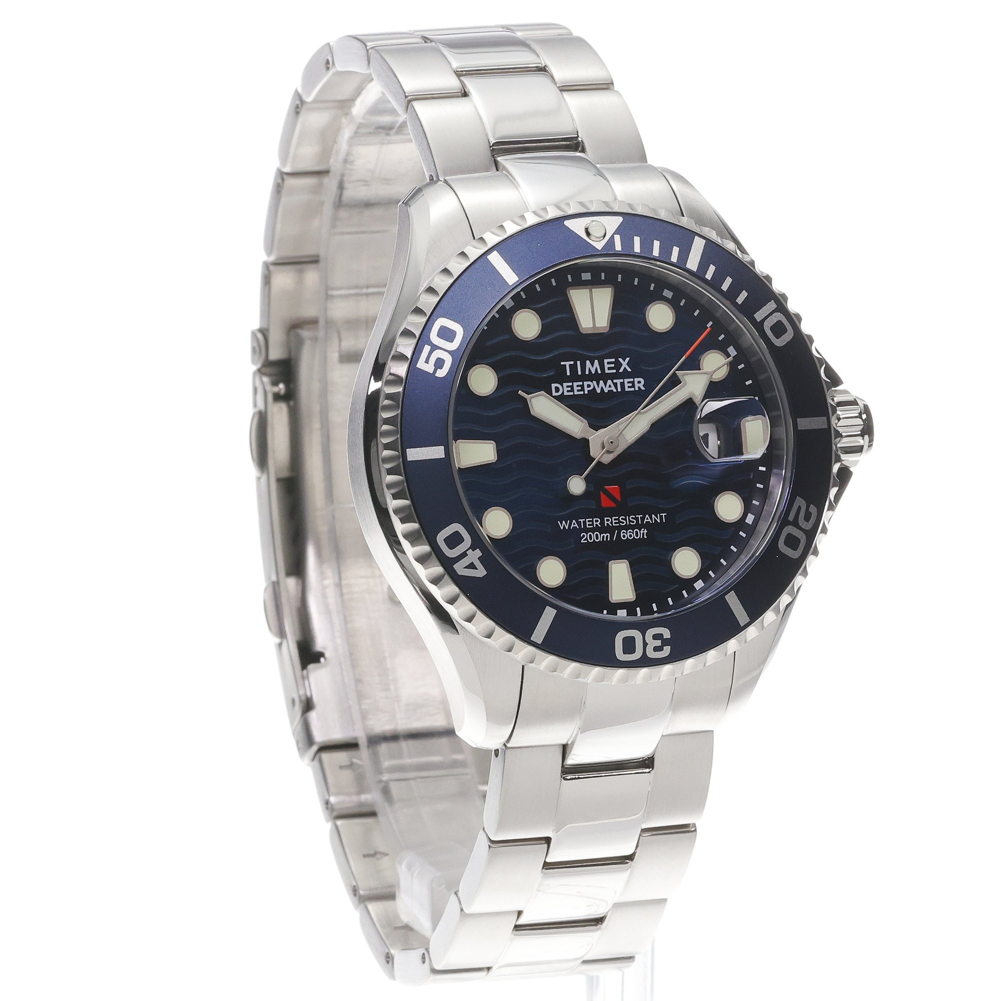zegarek Timex TW2W81900 srebrny Deepwater - miniatura 3