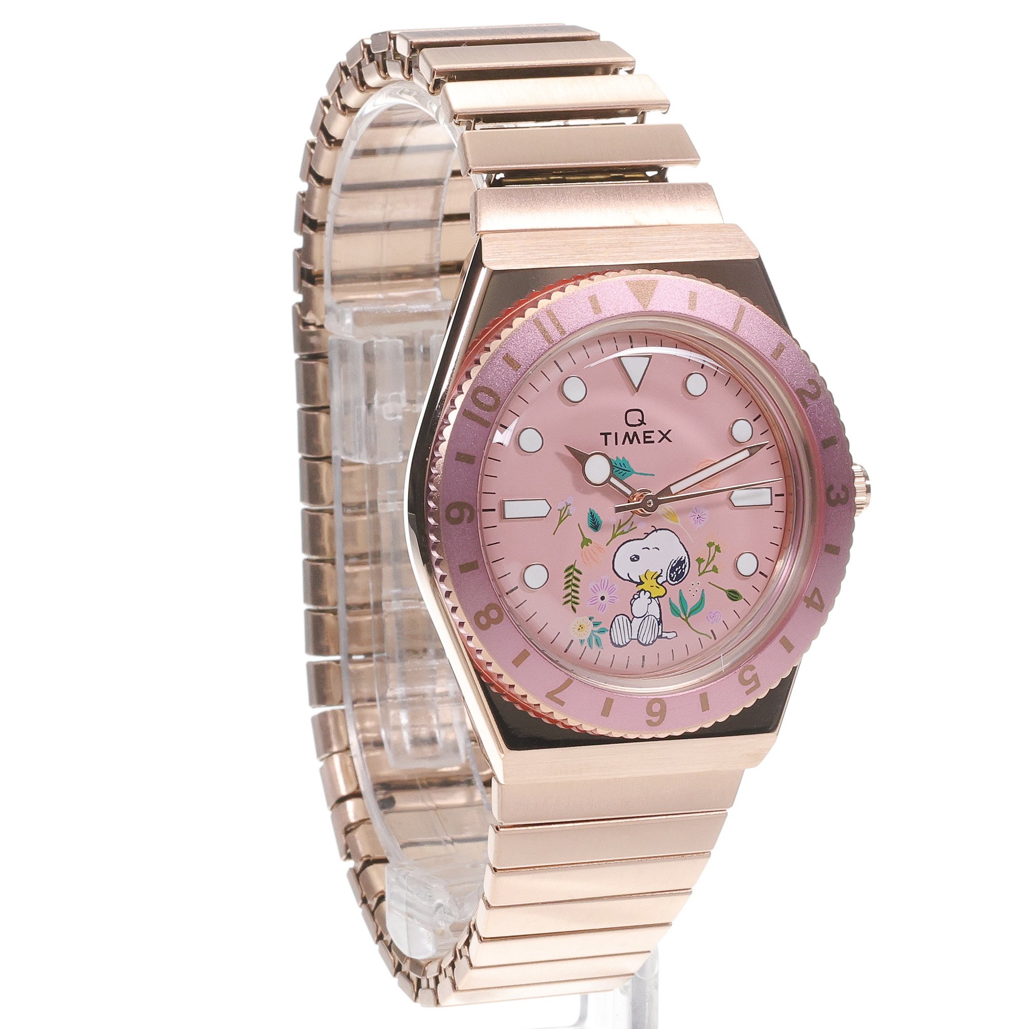 zegarek Timex TW2W83800 różowe złoto Q Timex