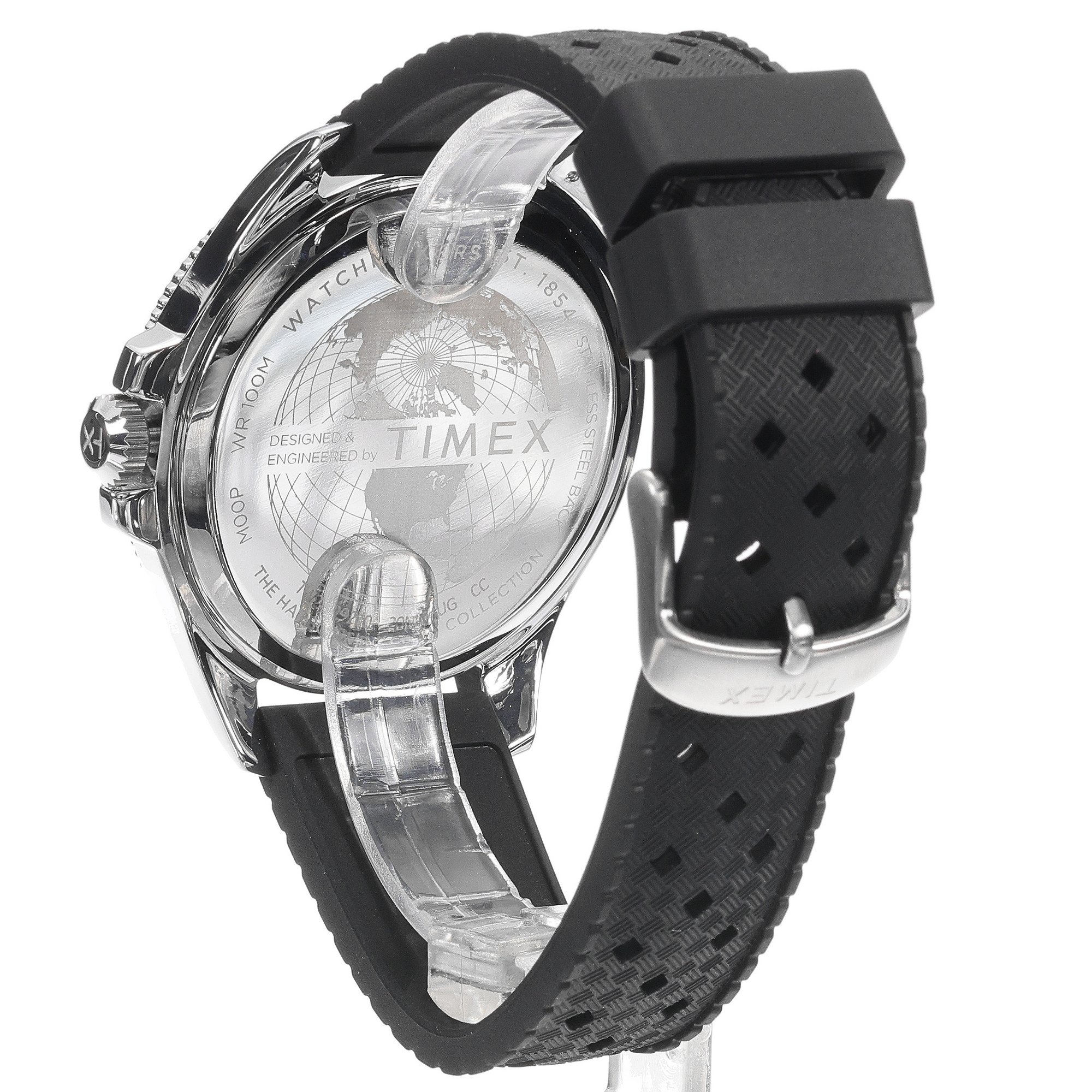 zegarek Timex TW2Y09200 srebrny Harborside