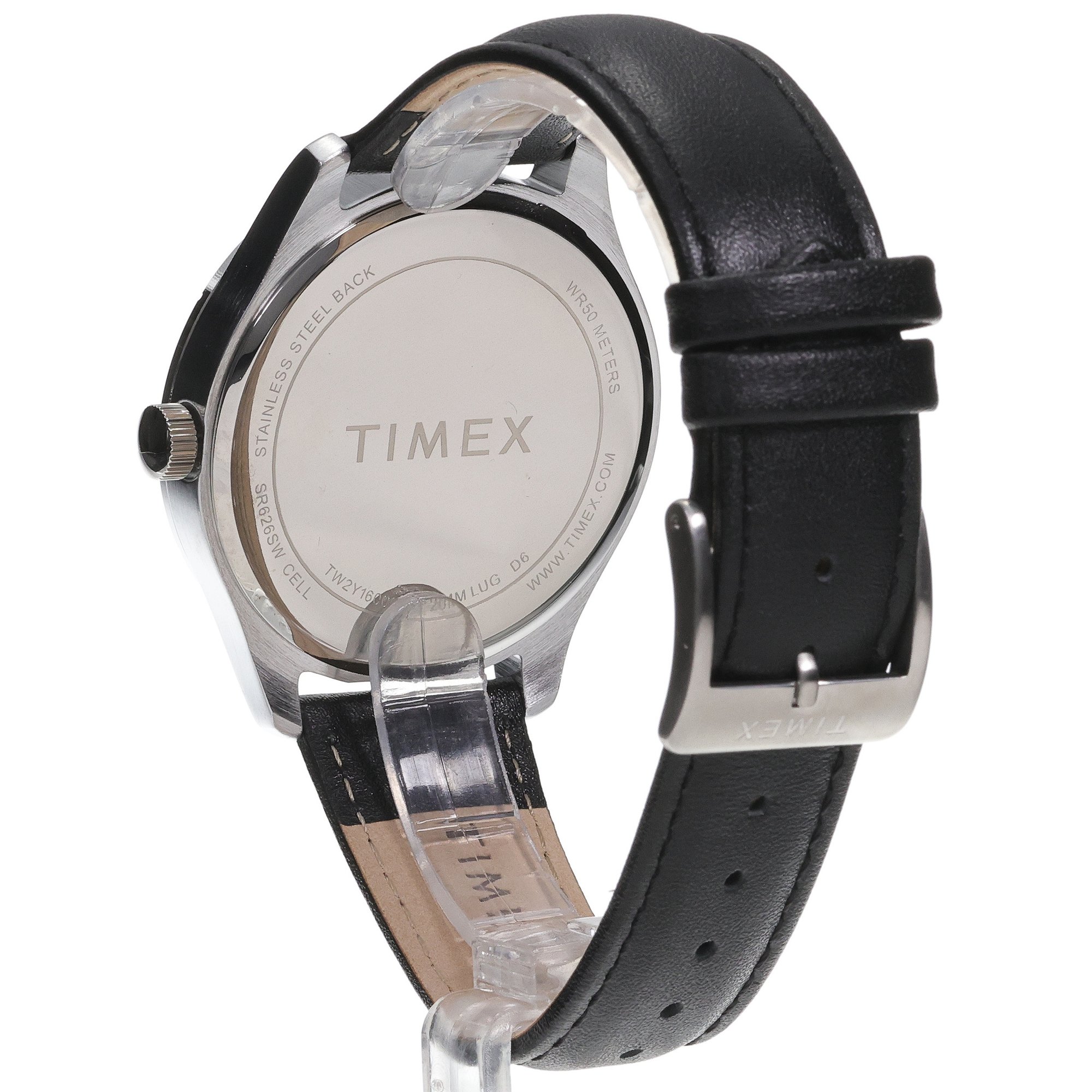 zegarek Timex TW2Y16000 kwarcowy męski Main Street Main Street 42mm Leather Strap Watch