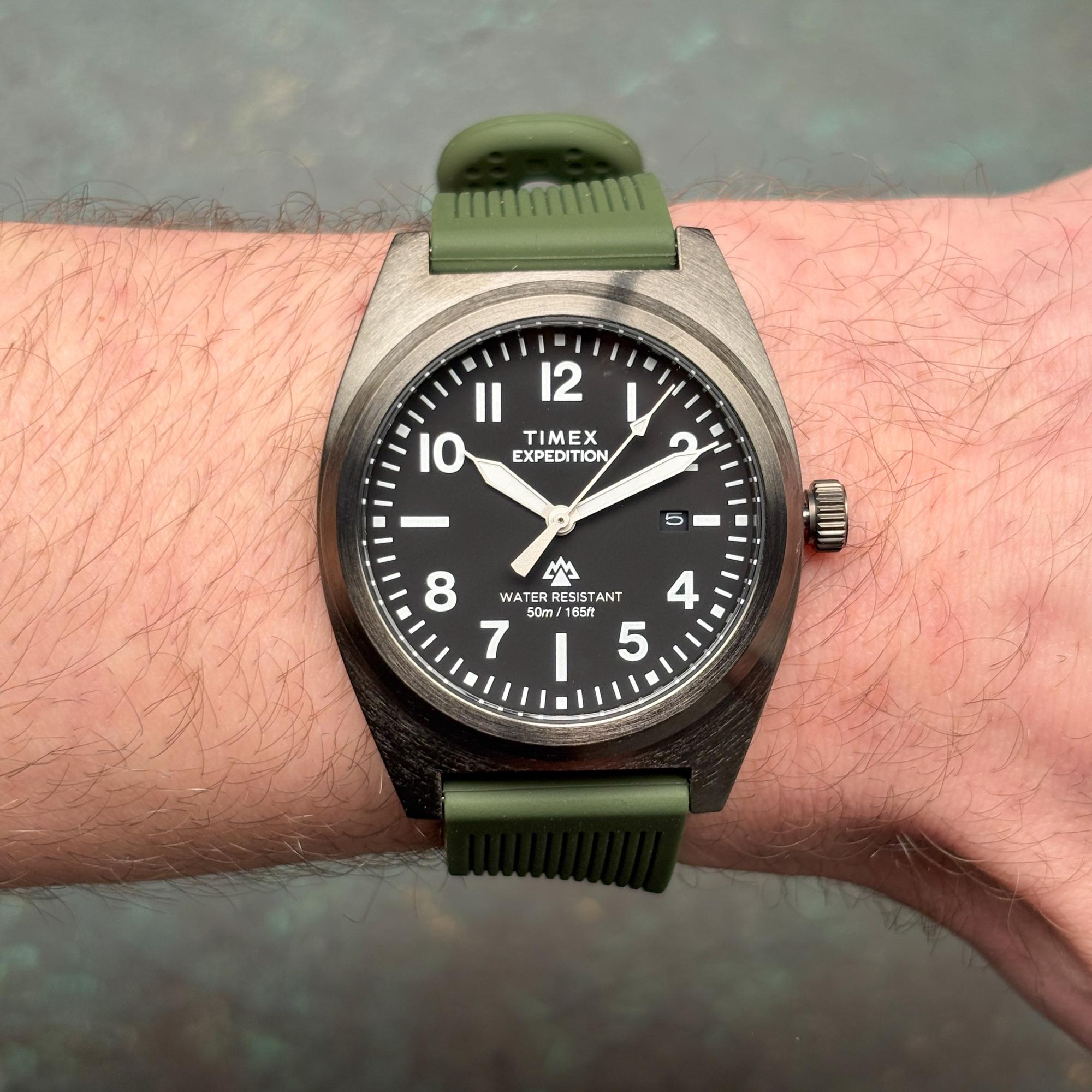zegarek Timex TW2Y18000 Expedition Capstone 39mm Expedition mineralne