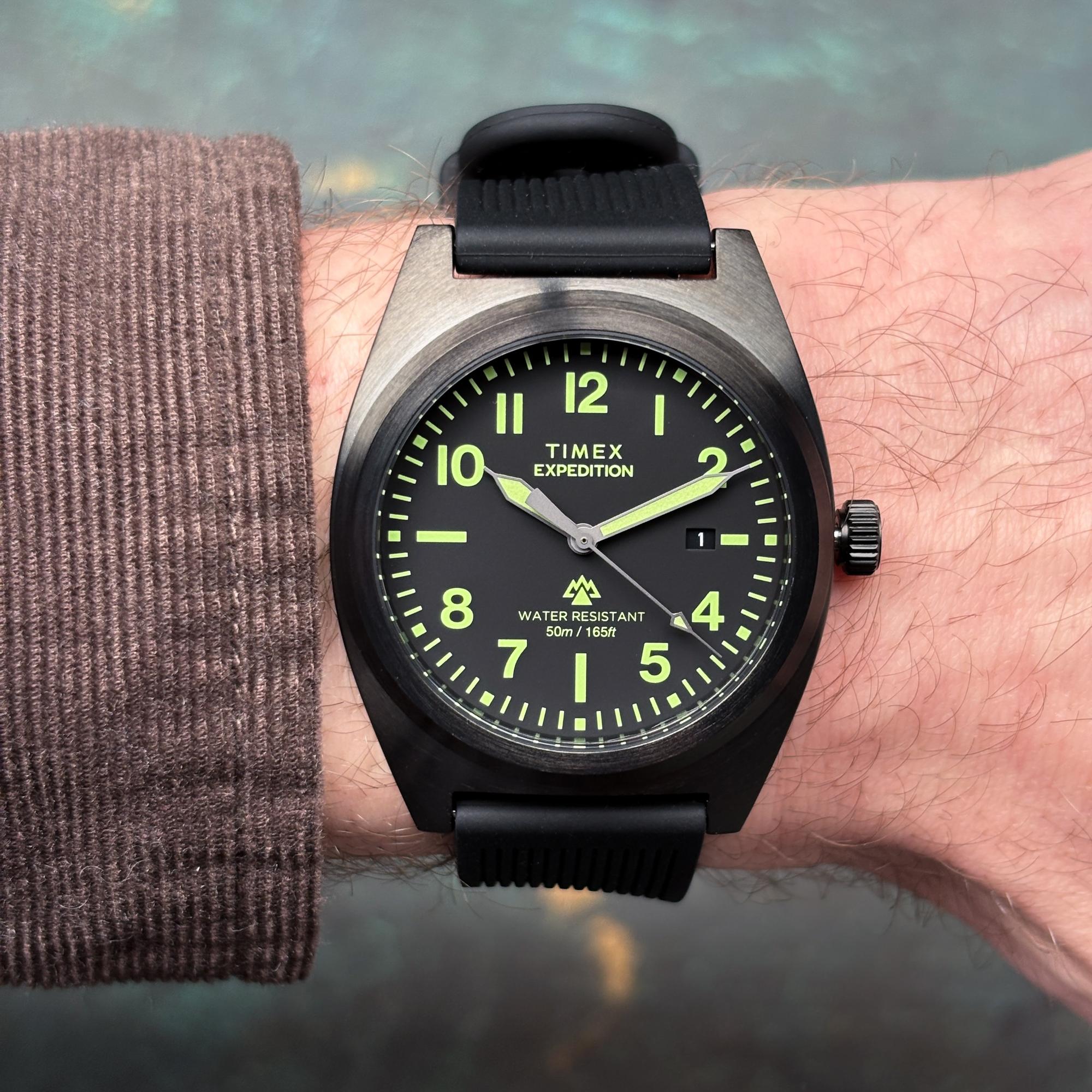 zegarek Timex TW2Y18100 czarny Expedition - miniatura 11