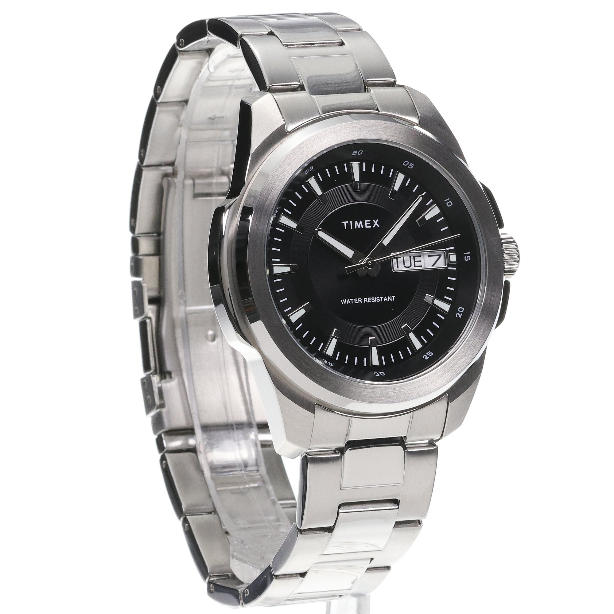 zegarek Timex TW2Y21000 srebrny Essex Avenue
