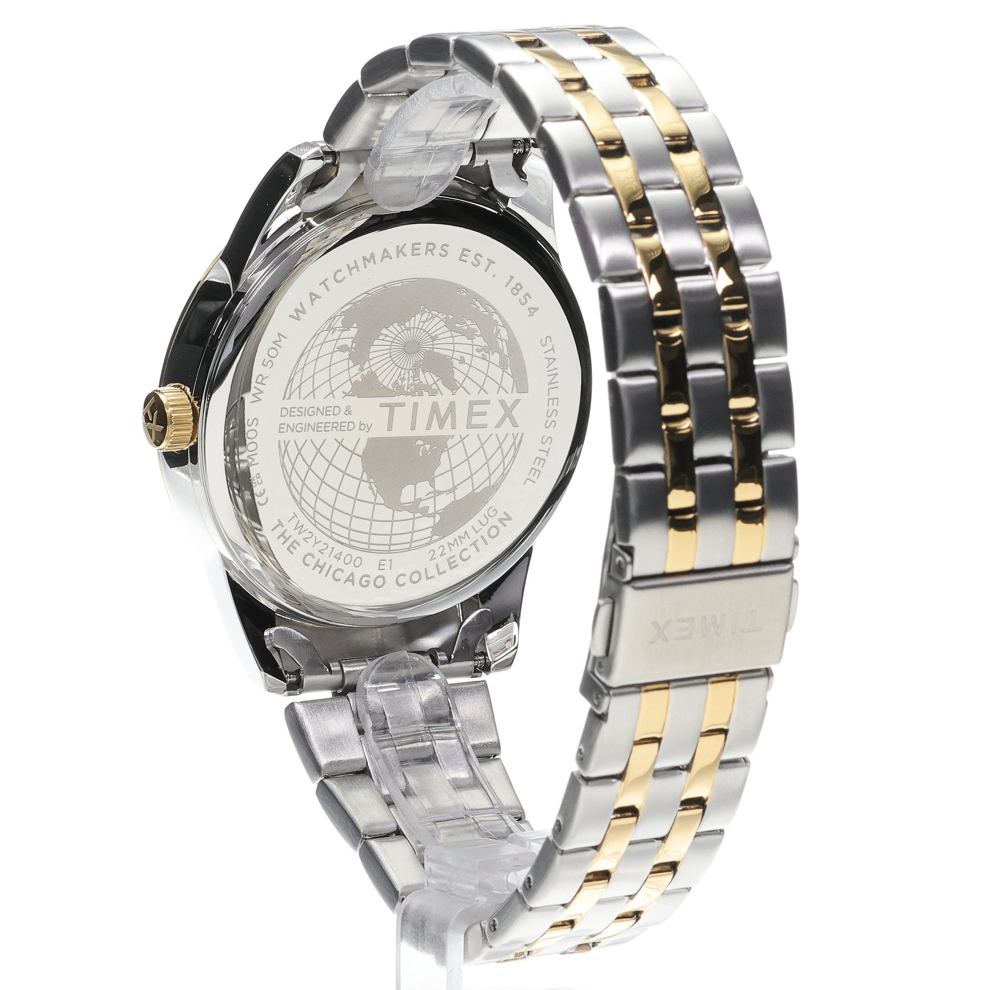zegarek Timex TW2Y21400 srebrny Trend