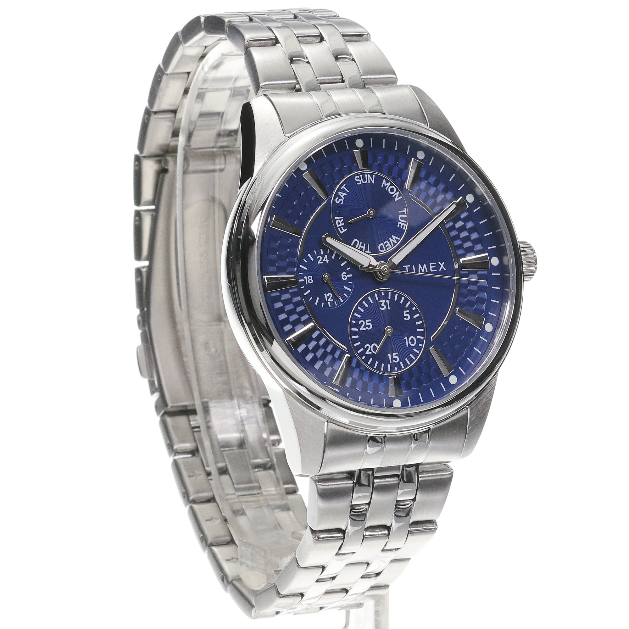 zegarek Timex TW2Y21500 srebrny Trend - miniatura 3
