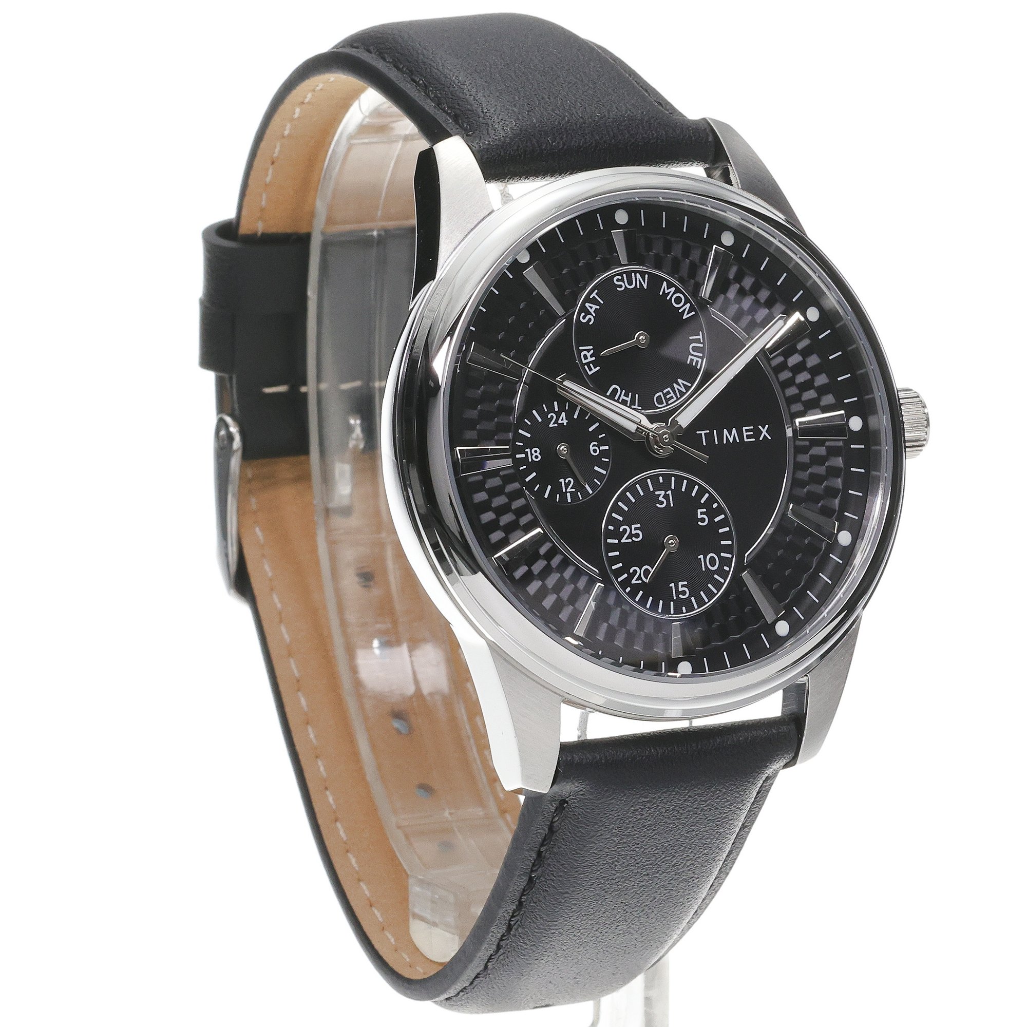 zegarek Timex TW2Y21600 kwarcowy męski Trend Trend Chicago Multi 45mm - miniatura 3