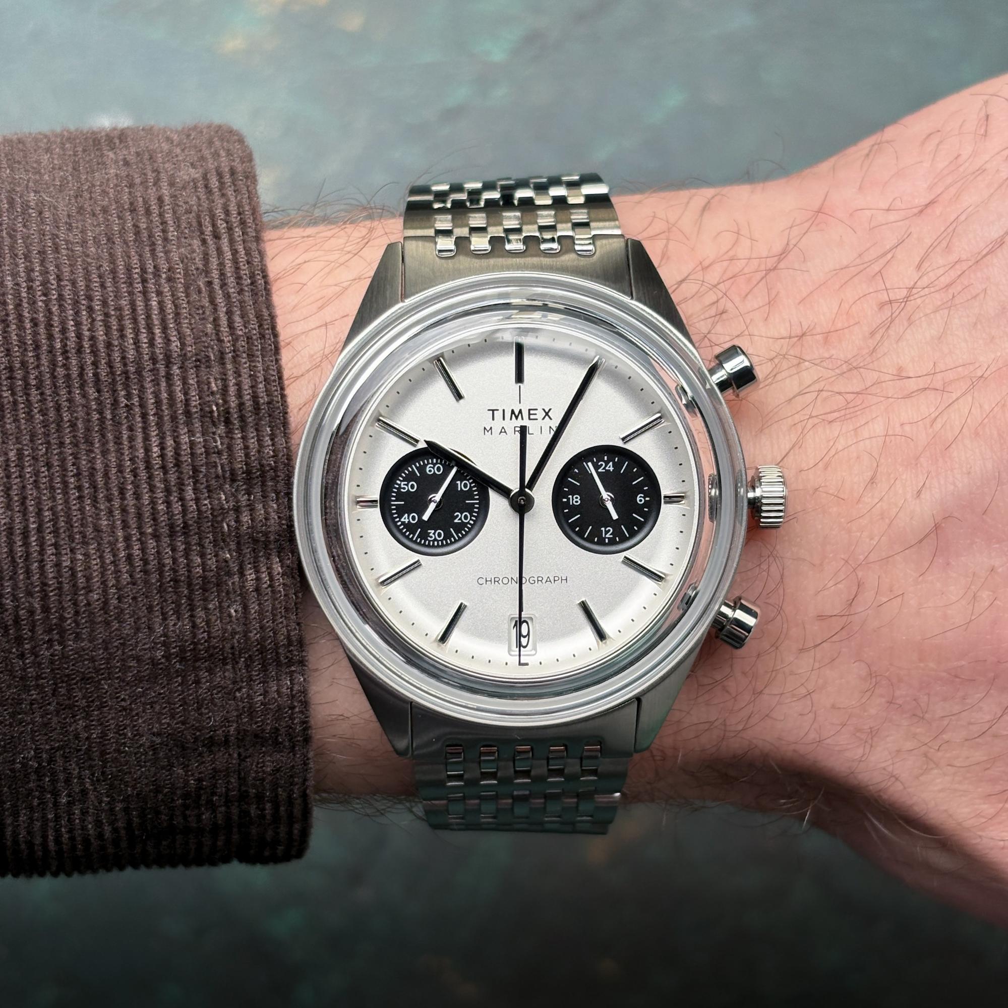 zegarek Timex TW2Y24600 Marlin Jet Chronograph Męskie hesalitowe