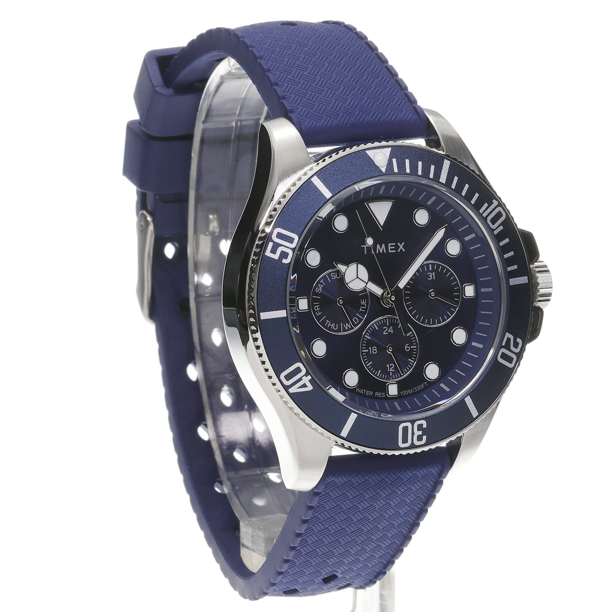 zegarek Timex TW2Y33400 srebrny Harborside - miniatura 3