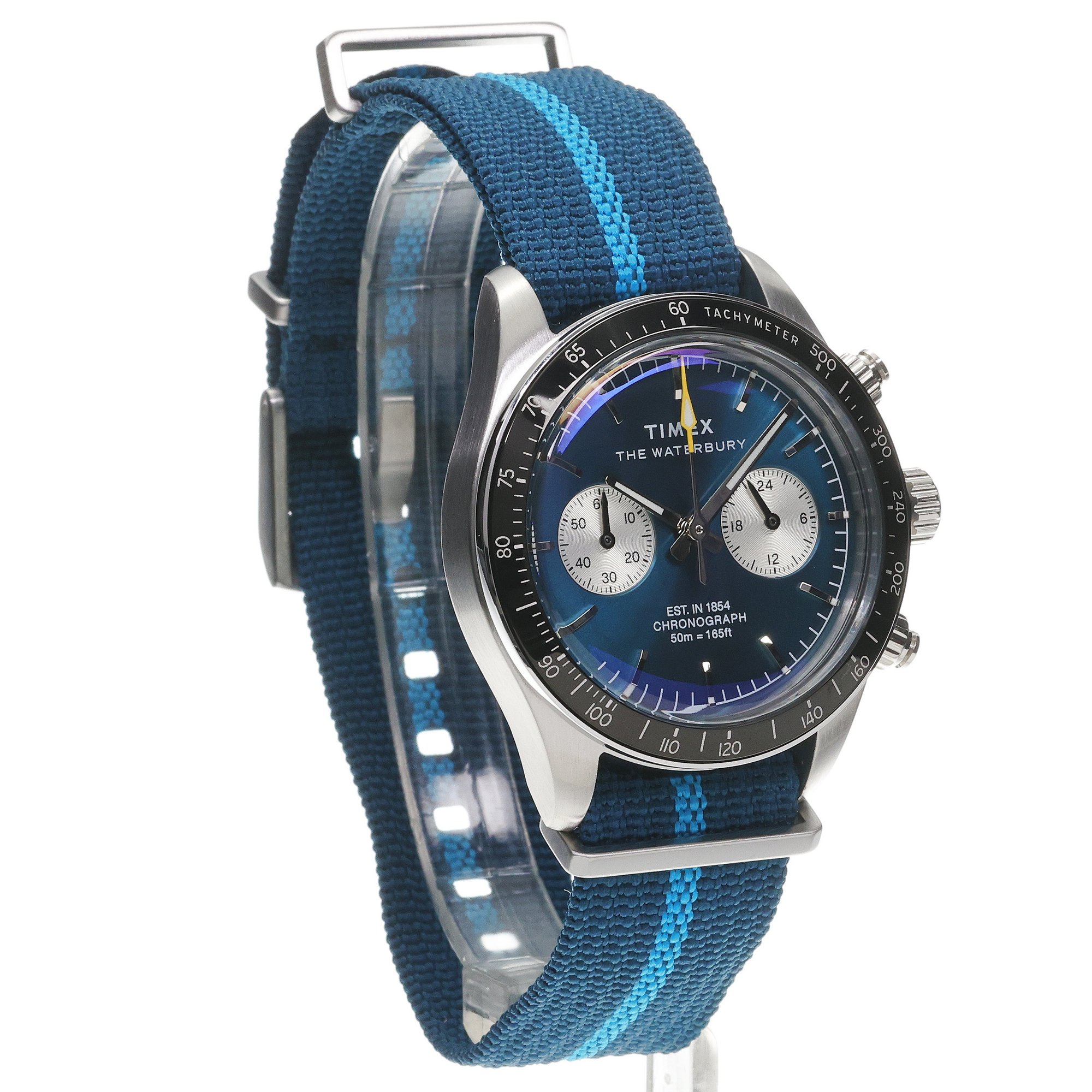 zegarek Timex TW2Y39000 srebrny Waterbury - miniatura 3