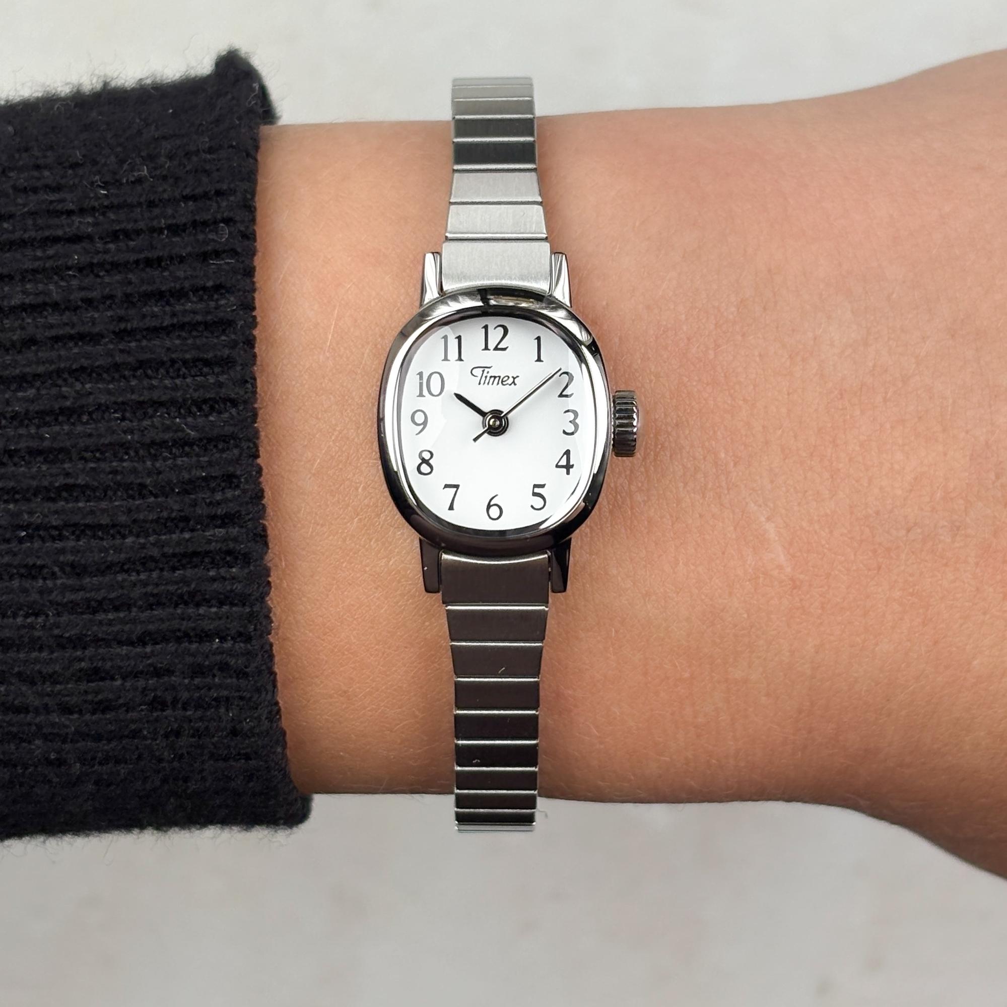 zegarek Timex TW2Y47300 srebrny Cavatina