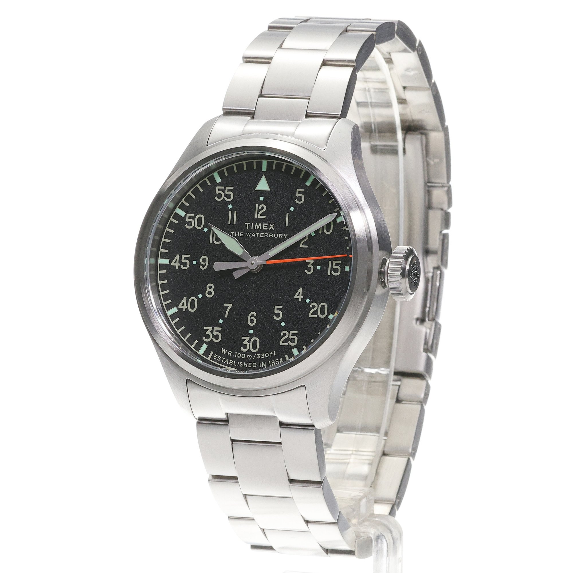 zegarek Timex TW2Y70300 Waterbury Traditional Ace Waterbury mineralne - miniatura 2