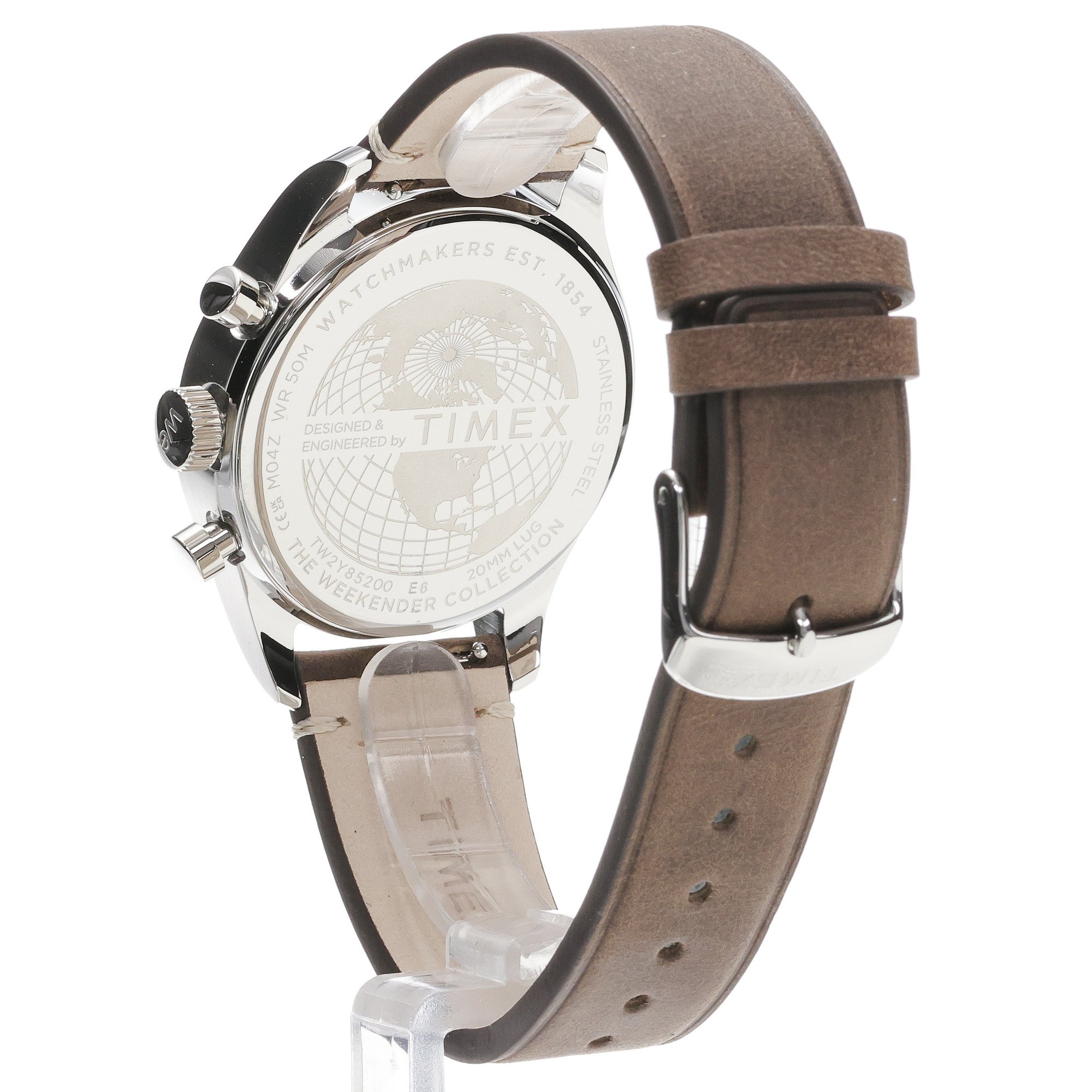 zegarek Timex TW2Y85200 srebrny Weekender - miniatura 4