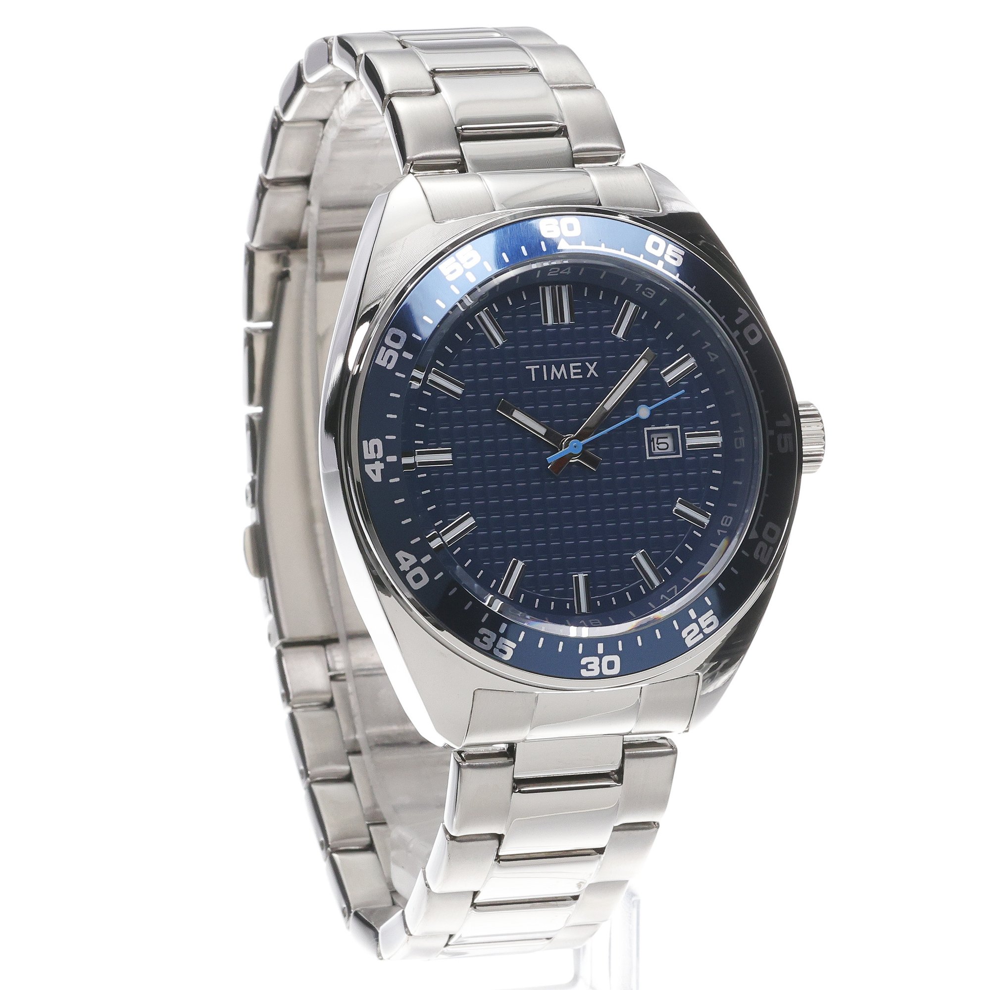 zegarek Timex TW2Y88900 srebrny Trend - miniatura 3