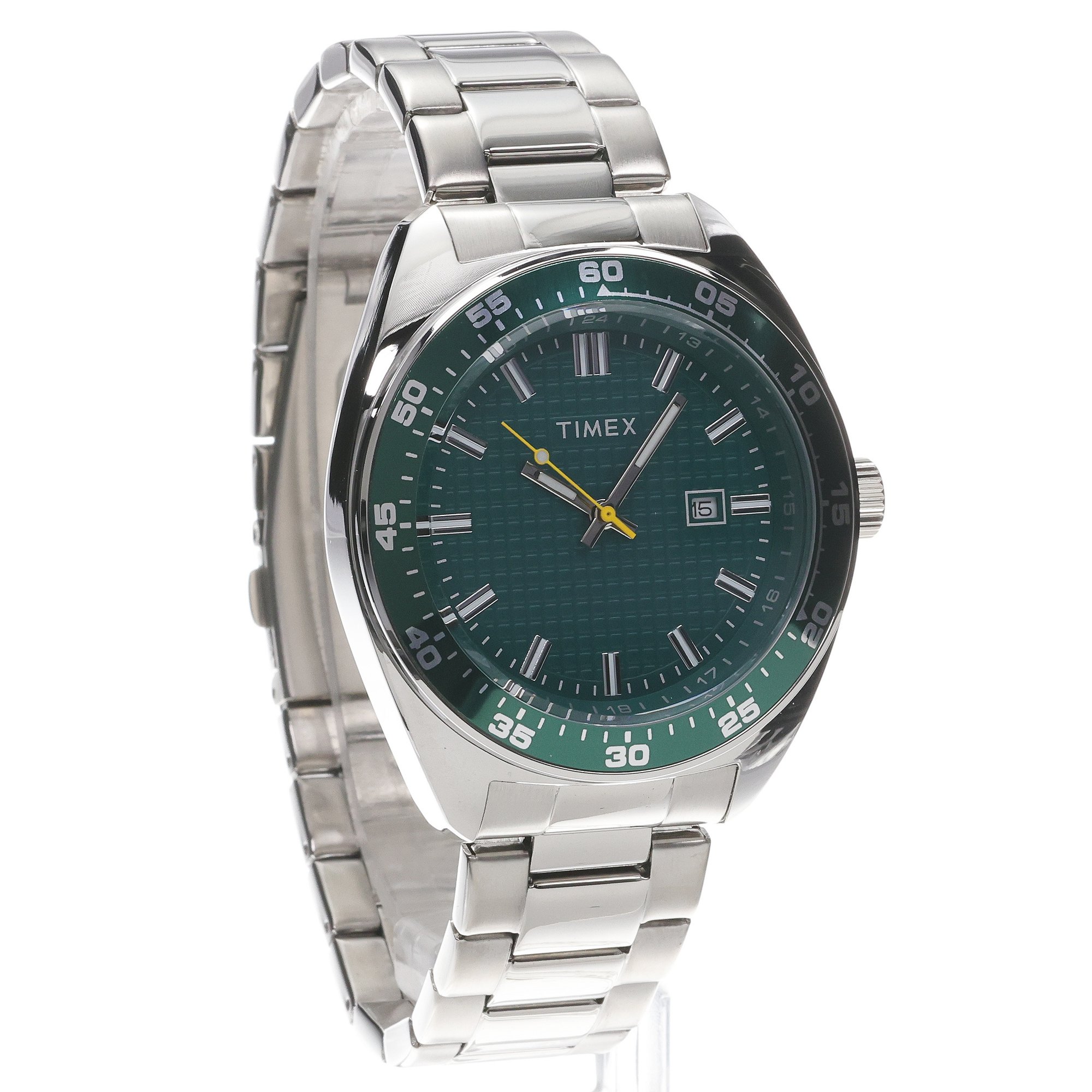 zegarek Timex TW2Y89000 srebrny Trend - miniatura 3