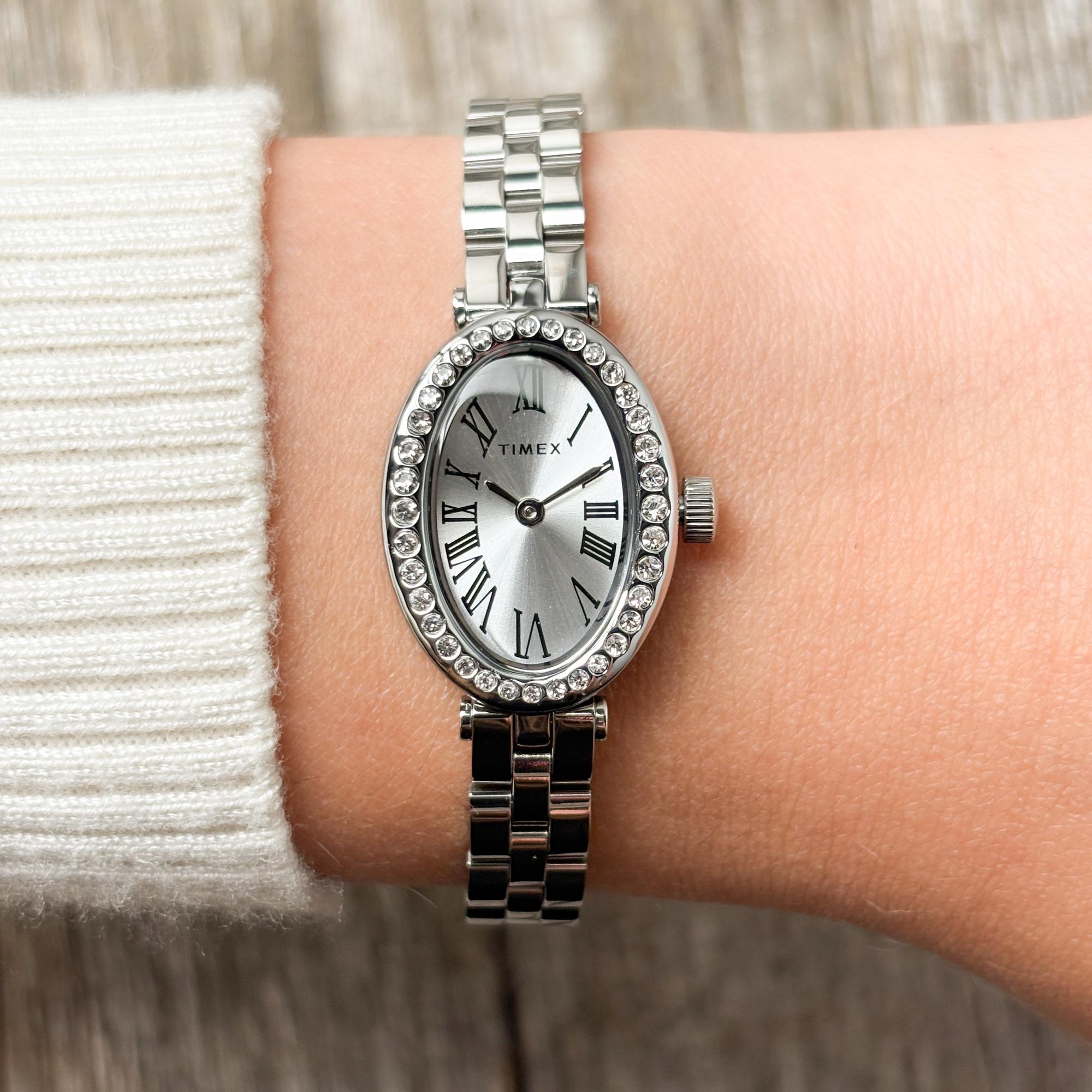 zegarek Timex TW2Y90000 kwarcowy damski Cavatina Cavatina 19mm - miniatura 9
