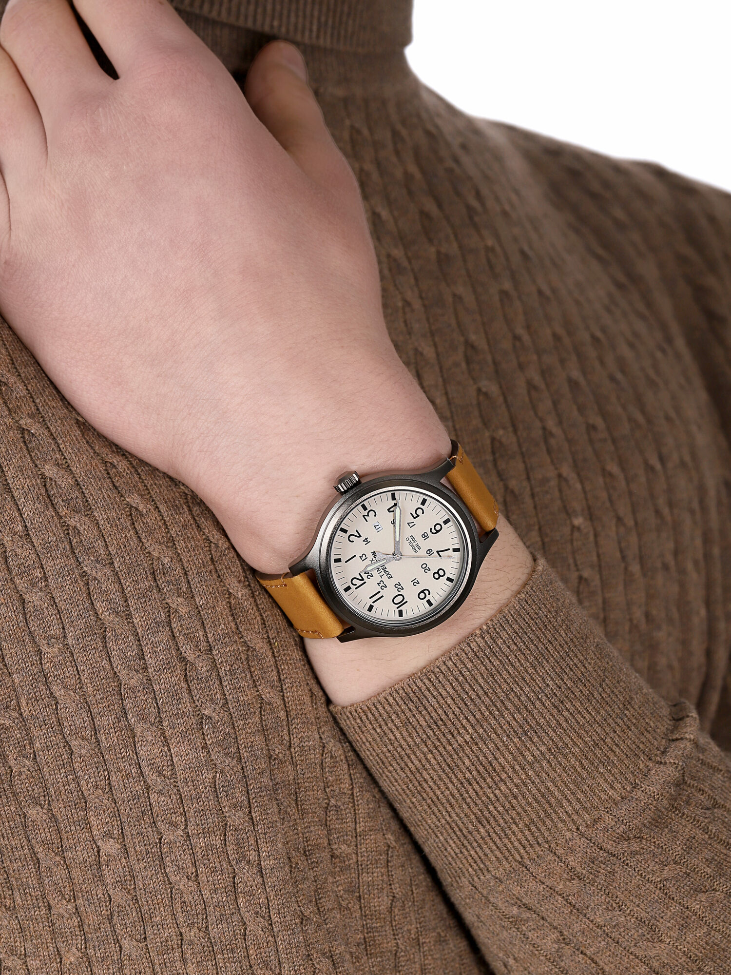 zegarek Timex TW4B06500 szary Expedition