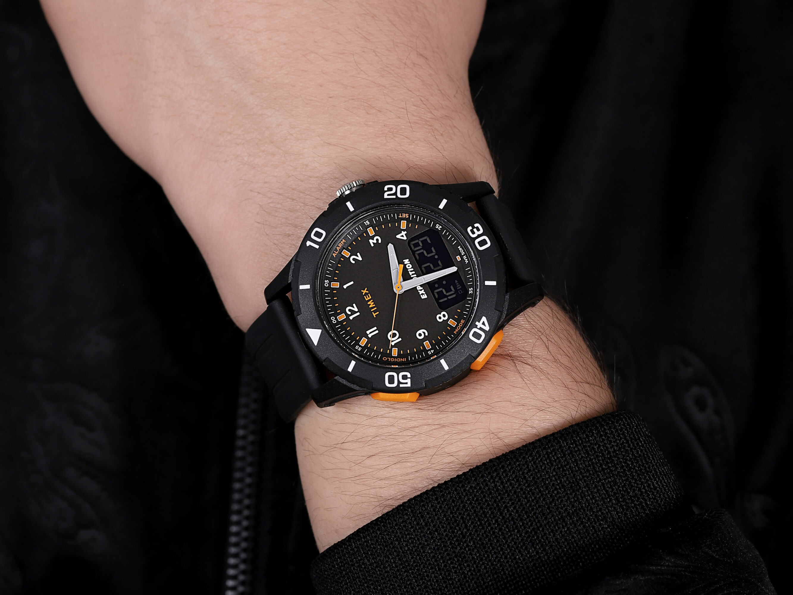 zegarek Timex TW4B16700 czarny Expedition - miniatura 4