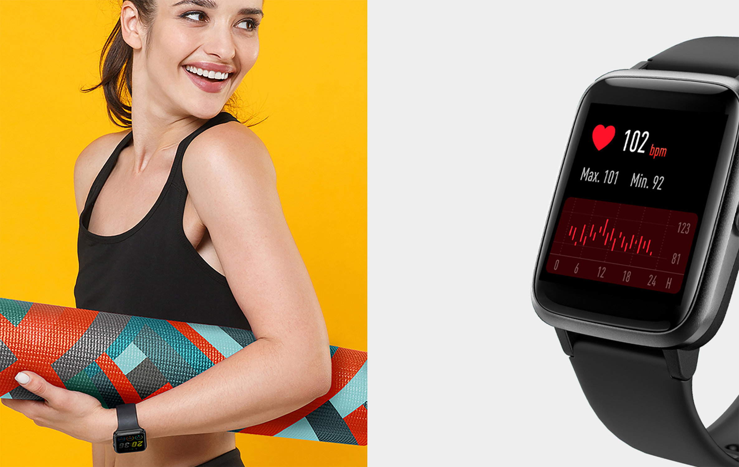 zegarek Timex TW5M49700 iConnect Active+ damski z krokomierz iConnect - miniatura 3