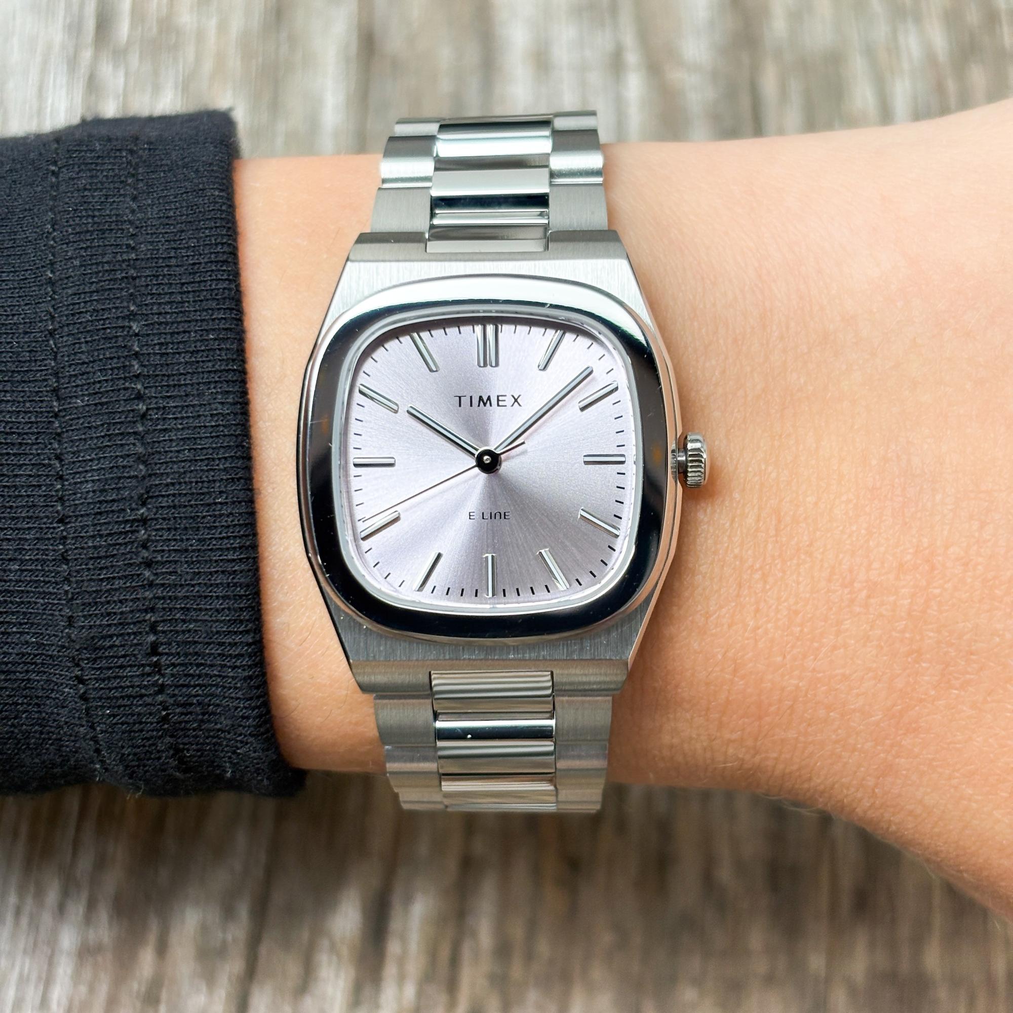 zegarek Timex TW6A01000 E Line 30mm E Line mineralne - miniatura 11