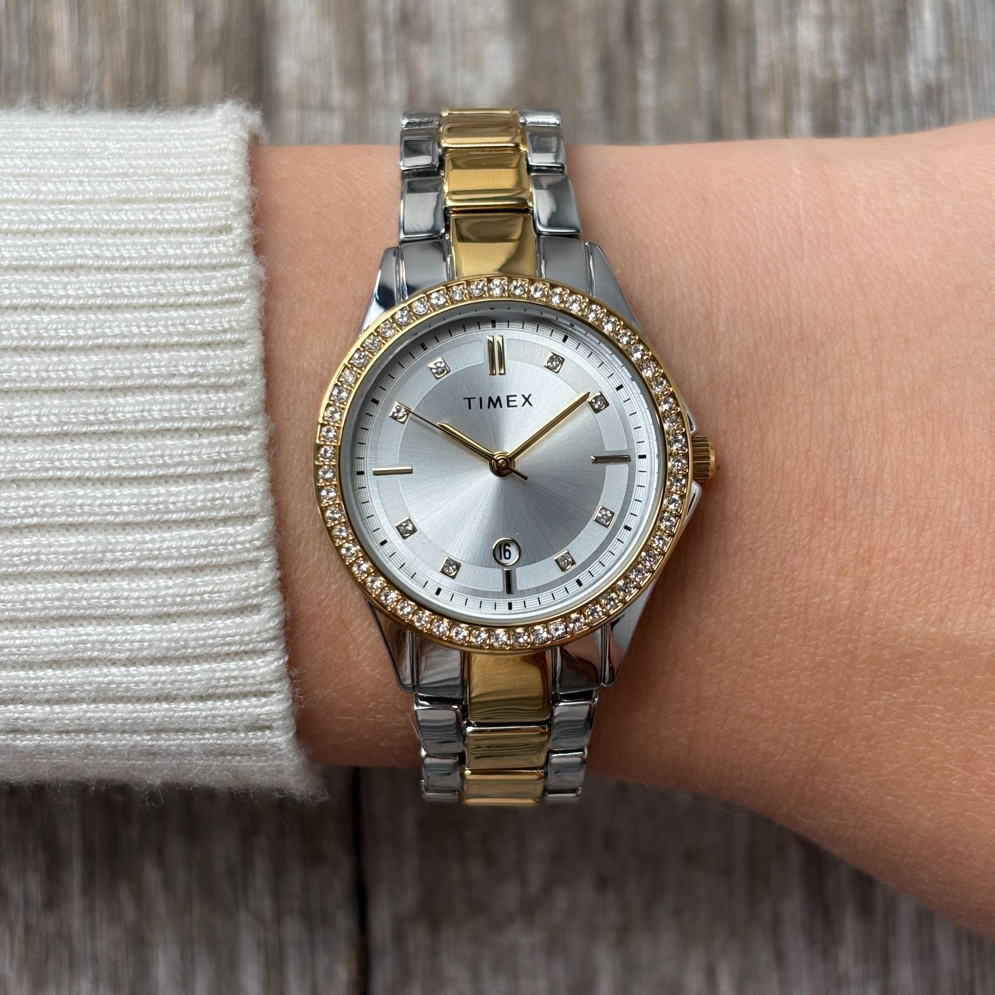 zegarek Timex TW6A04700 srebrny Trend - miniatura 10