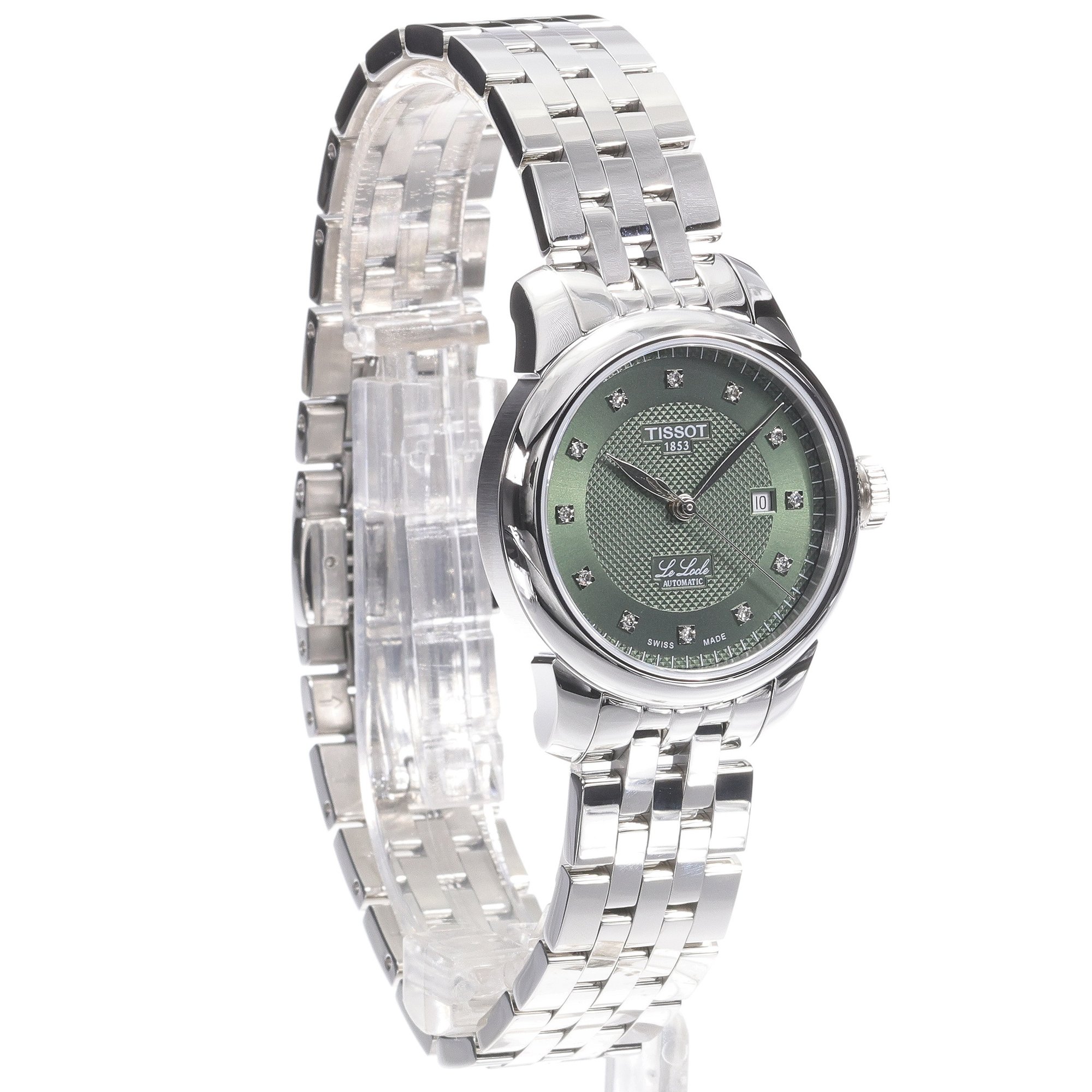 zegarek Tissot T0062071109600 automatyczny damski Le Locle Le Locle Automatic Lady - miniatura 3