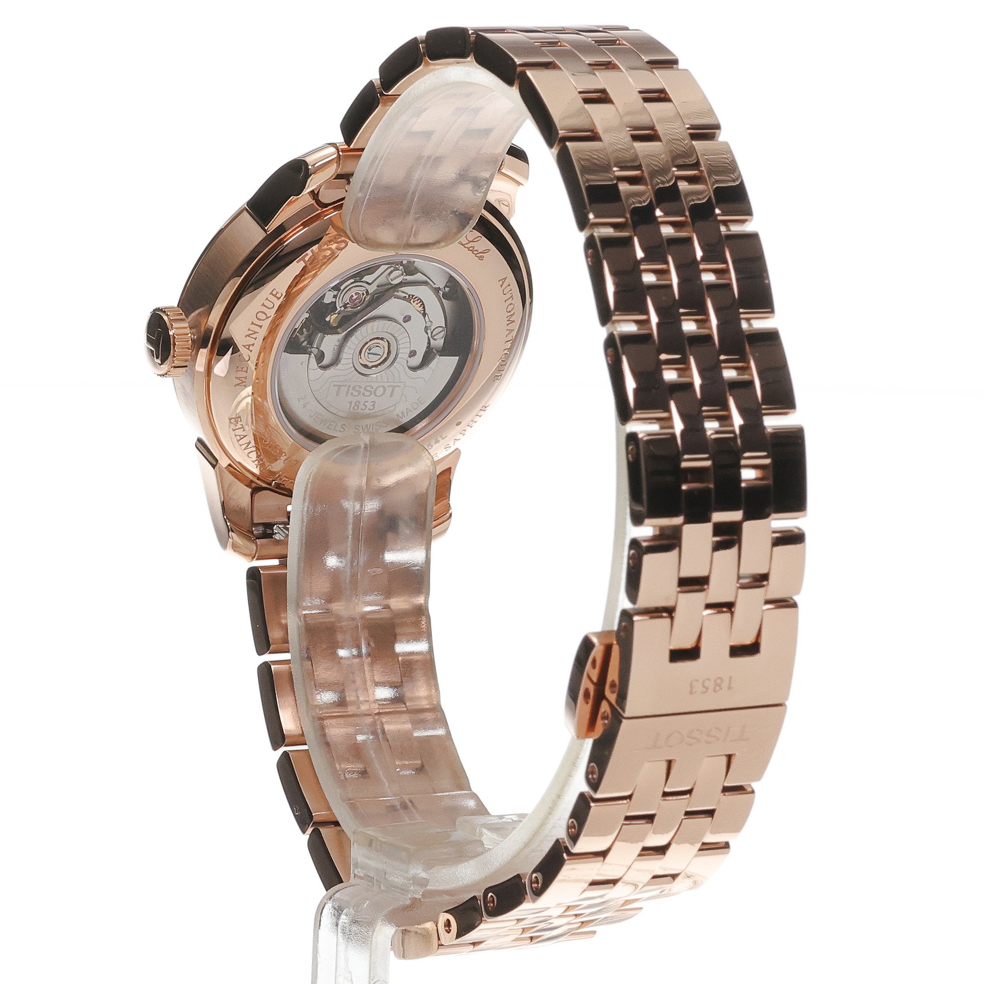 zegarek Tissot T0062073309600 różowe złoto Le Locle - miniatura 4
