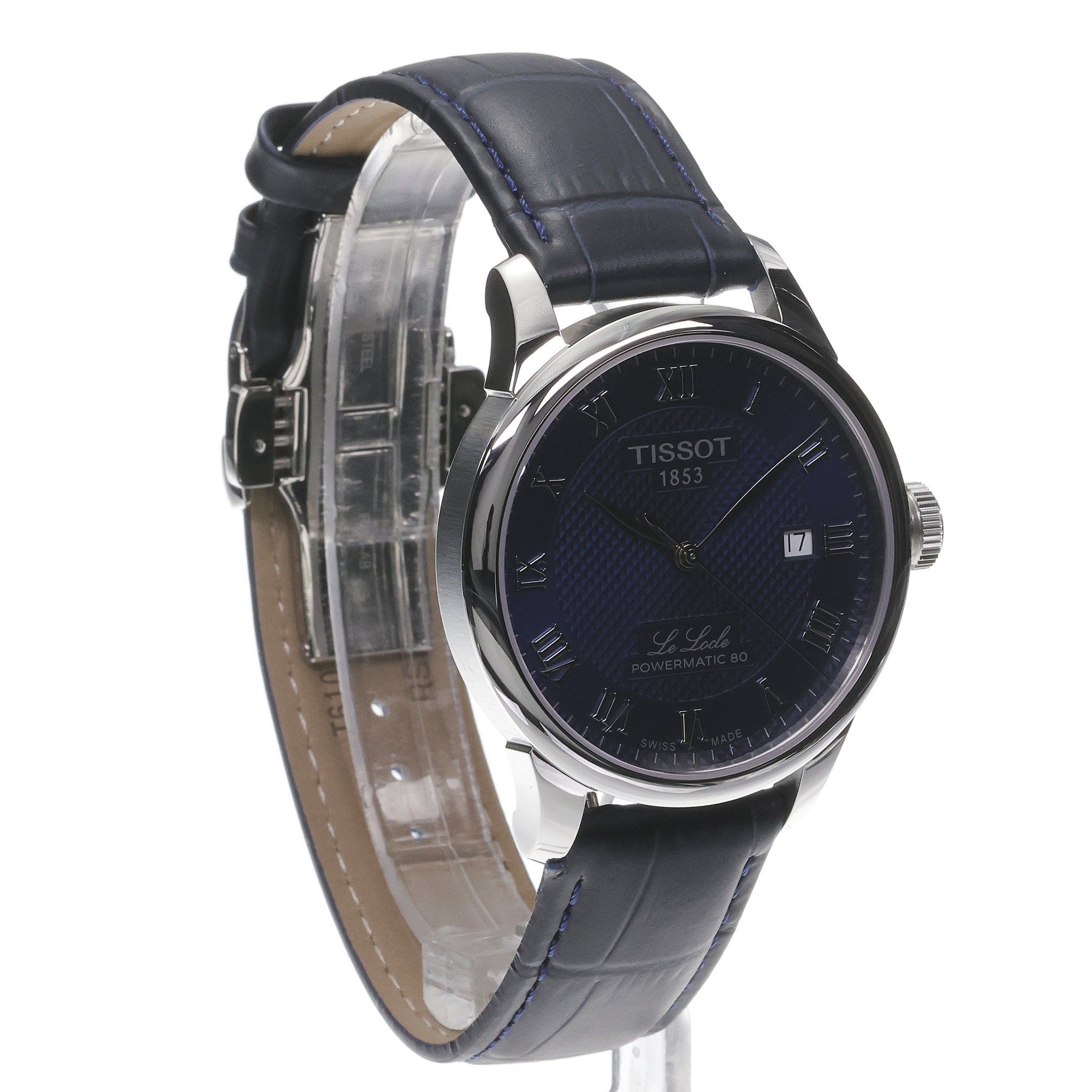 zegarek Tissot T0064071604300 automatyczny męski Le Locle LE LOCLE POWERMATIC 80 39mm - miniatura 3