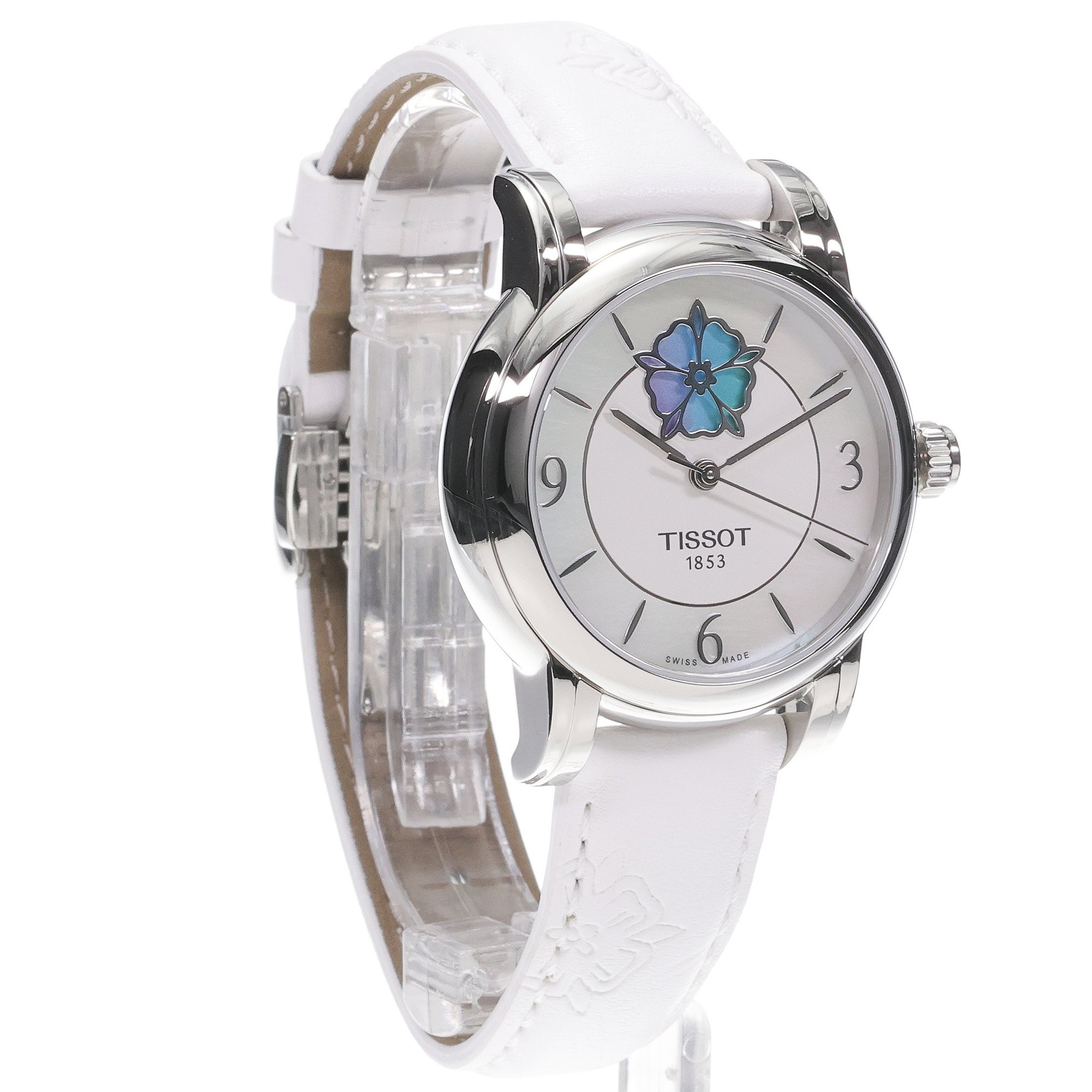 zegarek Tissot T0502071711705 srebrny Lady Heart - miniatura 3